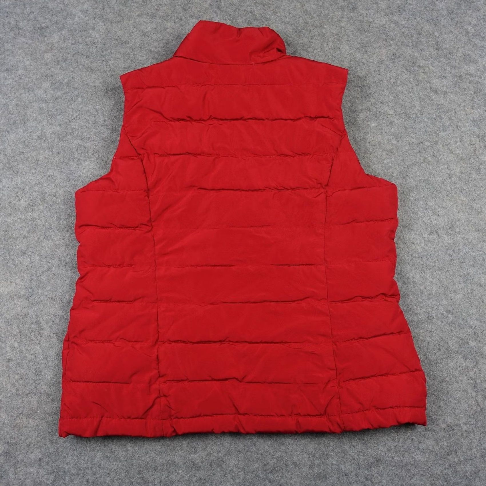 Charter Club Charter Club Vest Womens Large Red Quilted Puffer Full Zip Collared Winter V Day Size L / US 10 / IT 46 - 4 Thumbnail