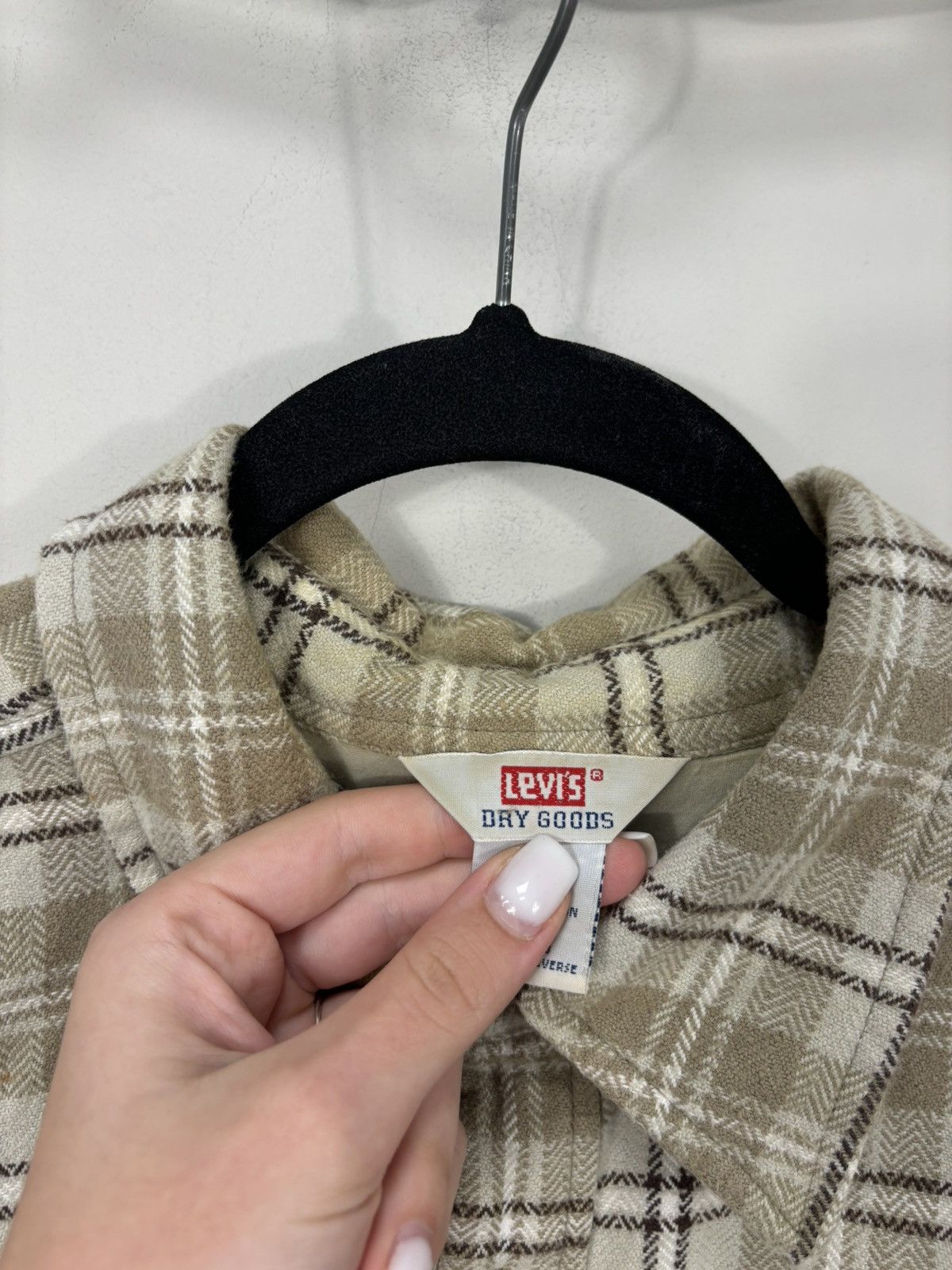 Levi's Vintage Levi’s Dry Goods 90s Checkered Hype Flannel Shirt Size US L / EU 52-54 / 3 - 13 Thumbnail