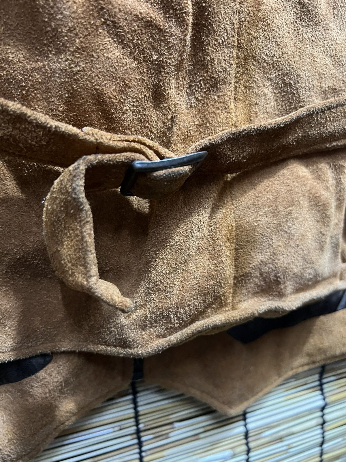 Roots Beavet roots vintage vest suede leather Size 38L - 6 Thumbnail
