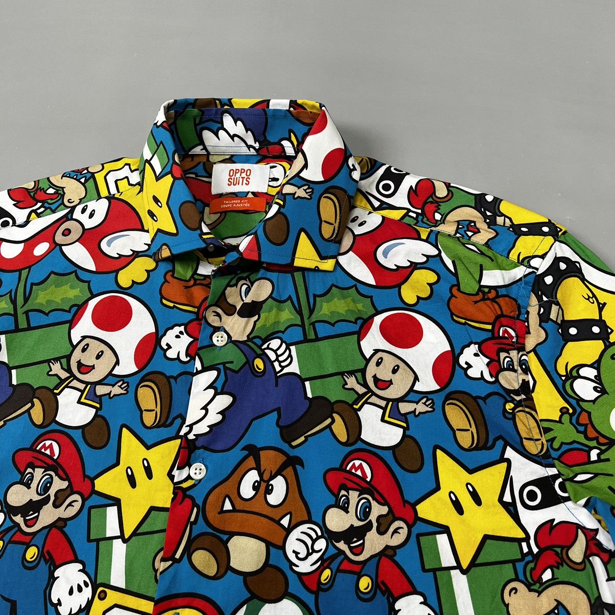Nintendo Super Mario shirt oppo suits Size US L / EU 52-54 / 3 - 5 Thumbnail