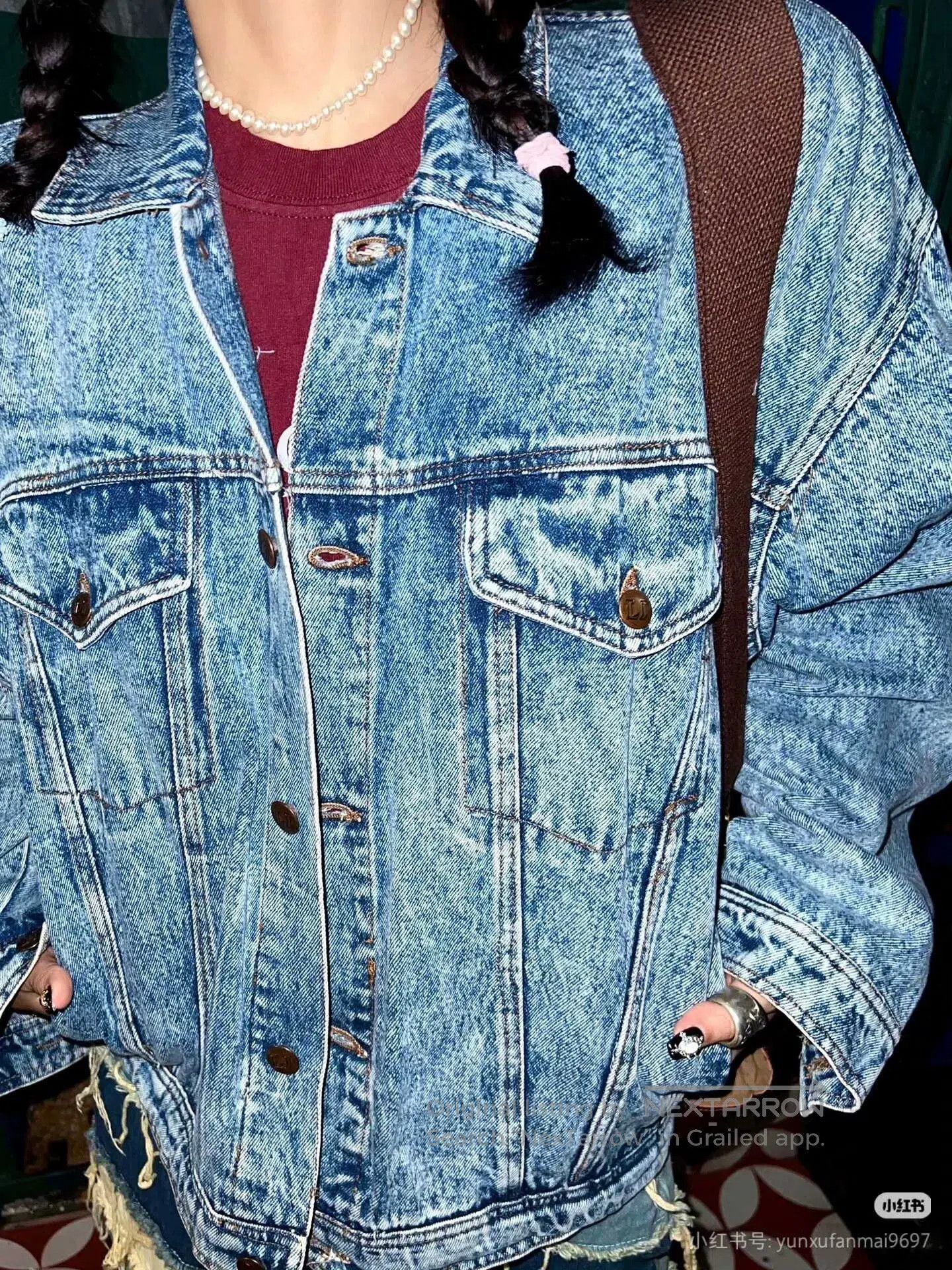 Route 66 On The Road Denim Jacket. Size US XS / EU 42 / 0 - 2 Thumbnail