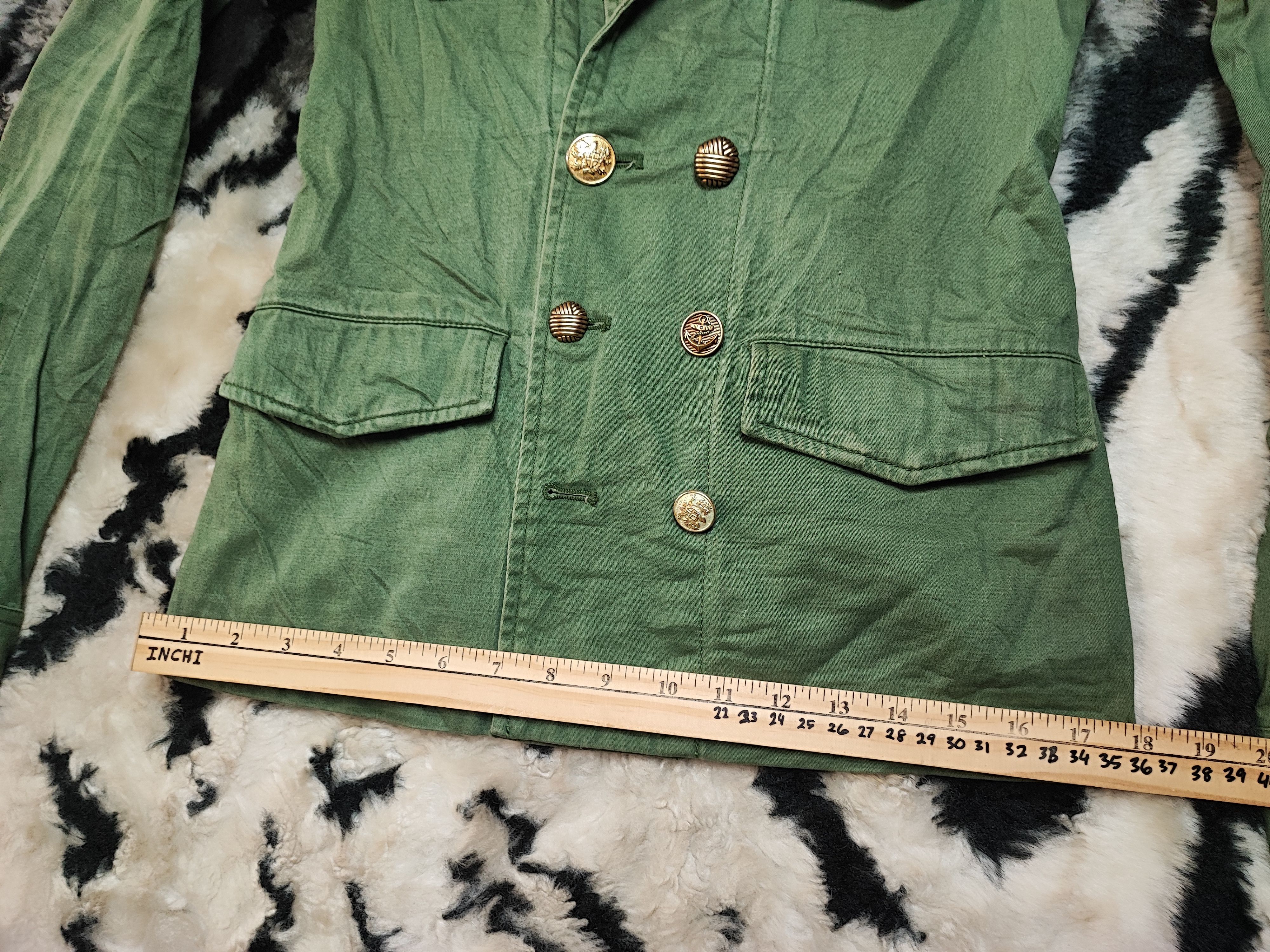 SLY SLY ZEPPELIN ARMY CHORE DENIM STYLE JAPAN Size US S / EU 44-46 / 1 - 15 Thumbnail