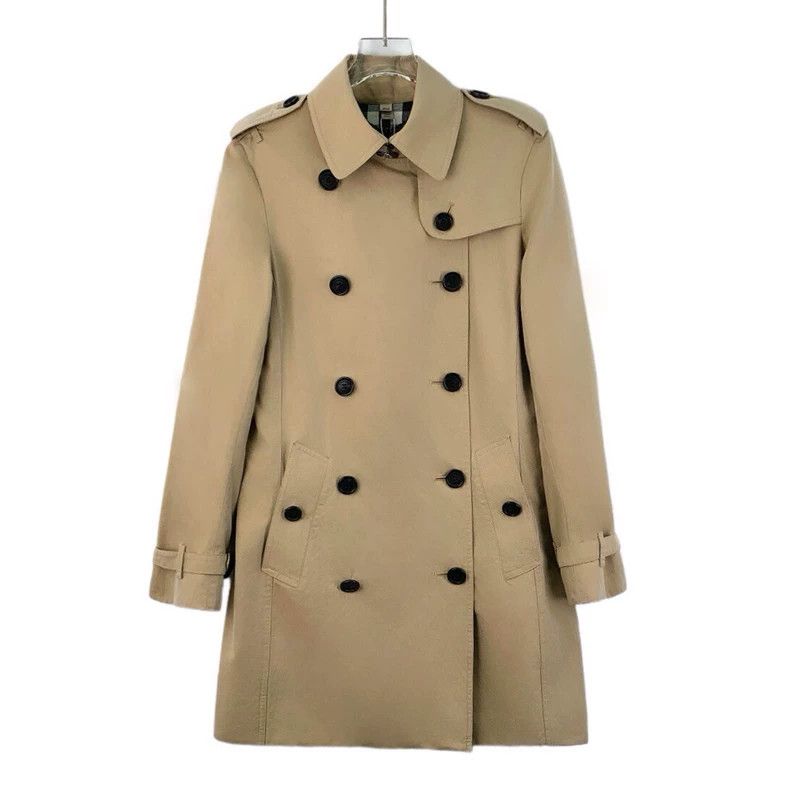 Burberry Burberry Brown Cotton Trench Coat Size US S / EU 44-46 / 1 - 1 Thumbnail