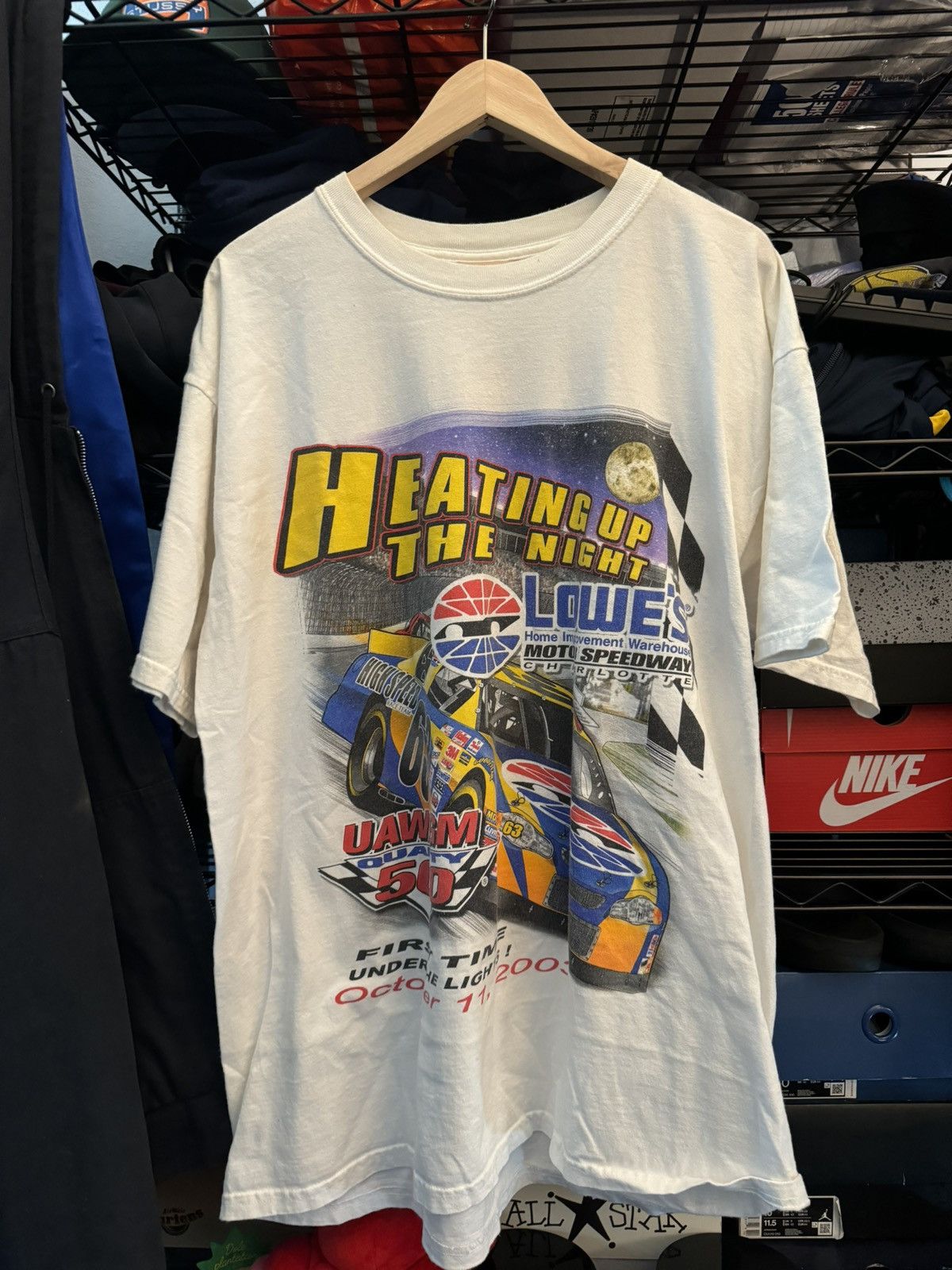 NASCAR × Vintage Vintage Nascar Motor speedway tee Size US XL / EU 56 / 4 - 1 Thumbnail