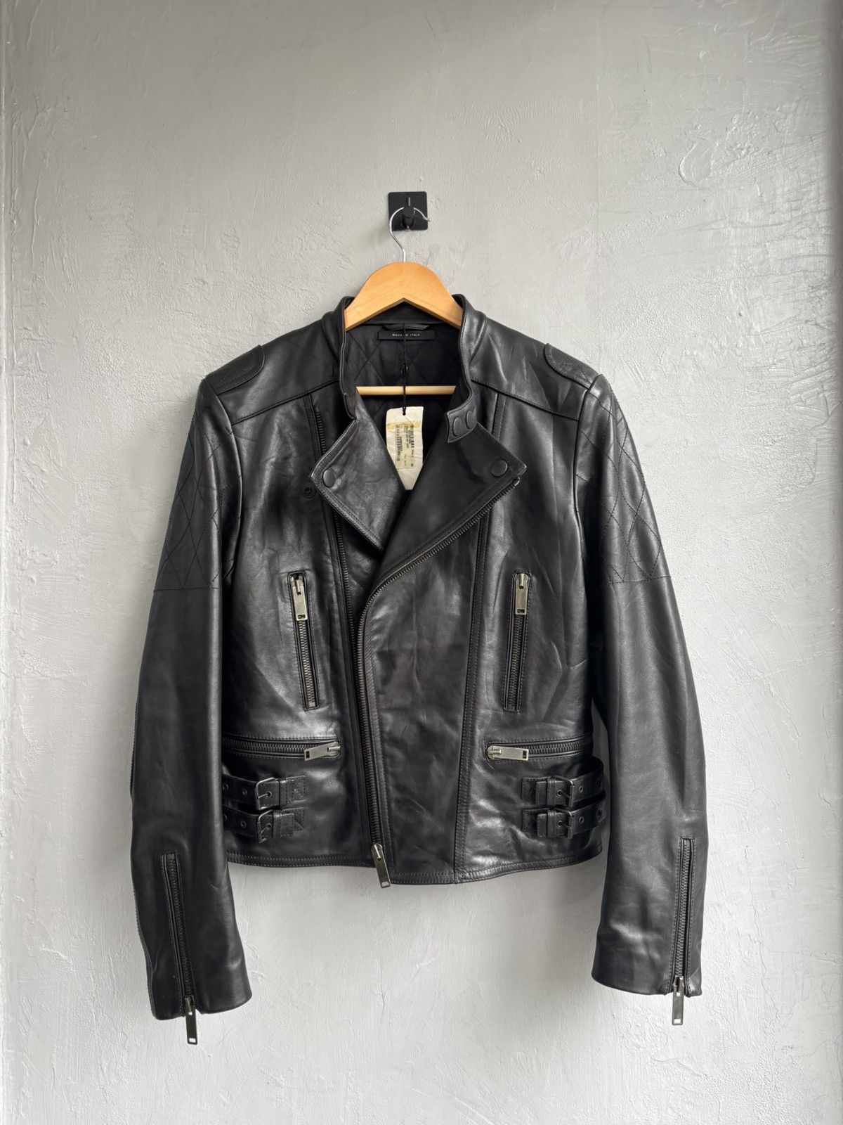 Gucci Gucci FW2006 runway motorbike leather jacket Size US M / EU 48-50 / 2 - 7 Thumbnail