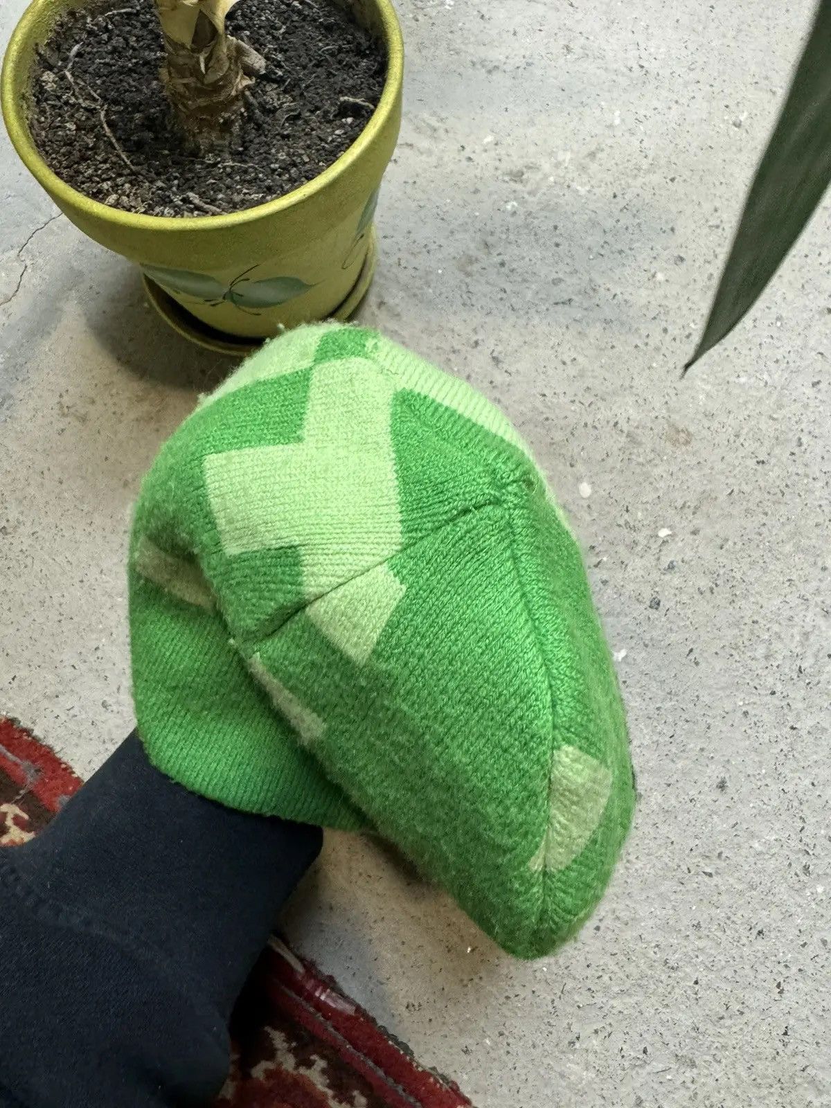 Vintage Y2K MINECRAFT CREEPER BAP HAT BEANIE CAP Size ONE SIZE - 4 Thumbnail