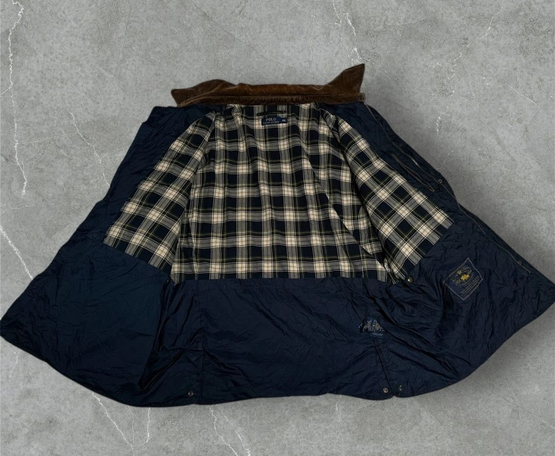 Polo Ralph Lauren Vintage Polo Ralph Lauren Quilted Hunting Jacket 90s Size US XXL / EU 58 / 5 - 4 Thumbnail