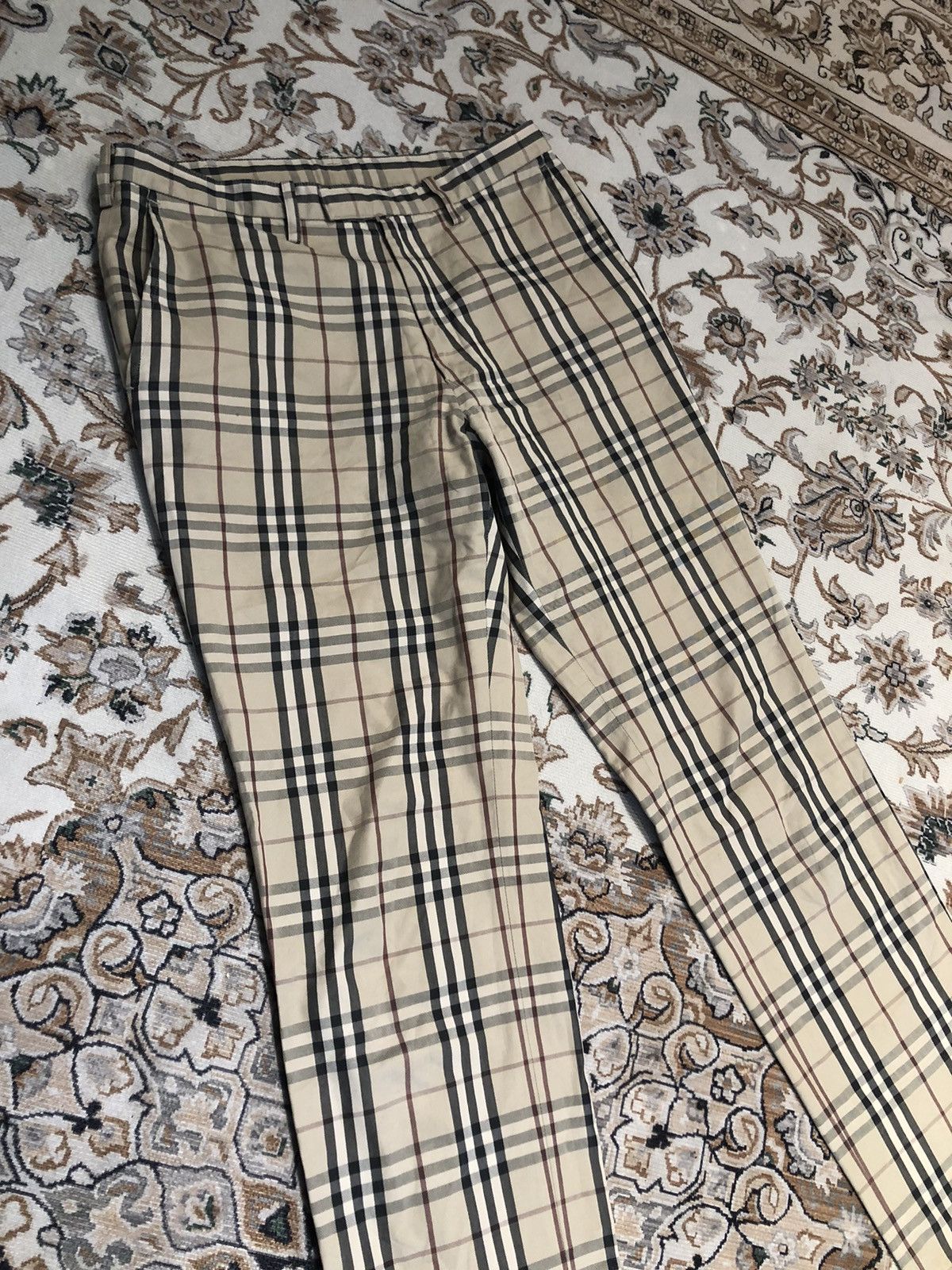 Burberry BURBERRY NOVA CHECK PANTS Size US 29 - 2 Thumbnail