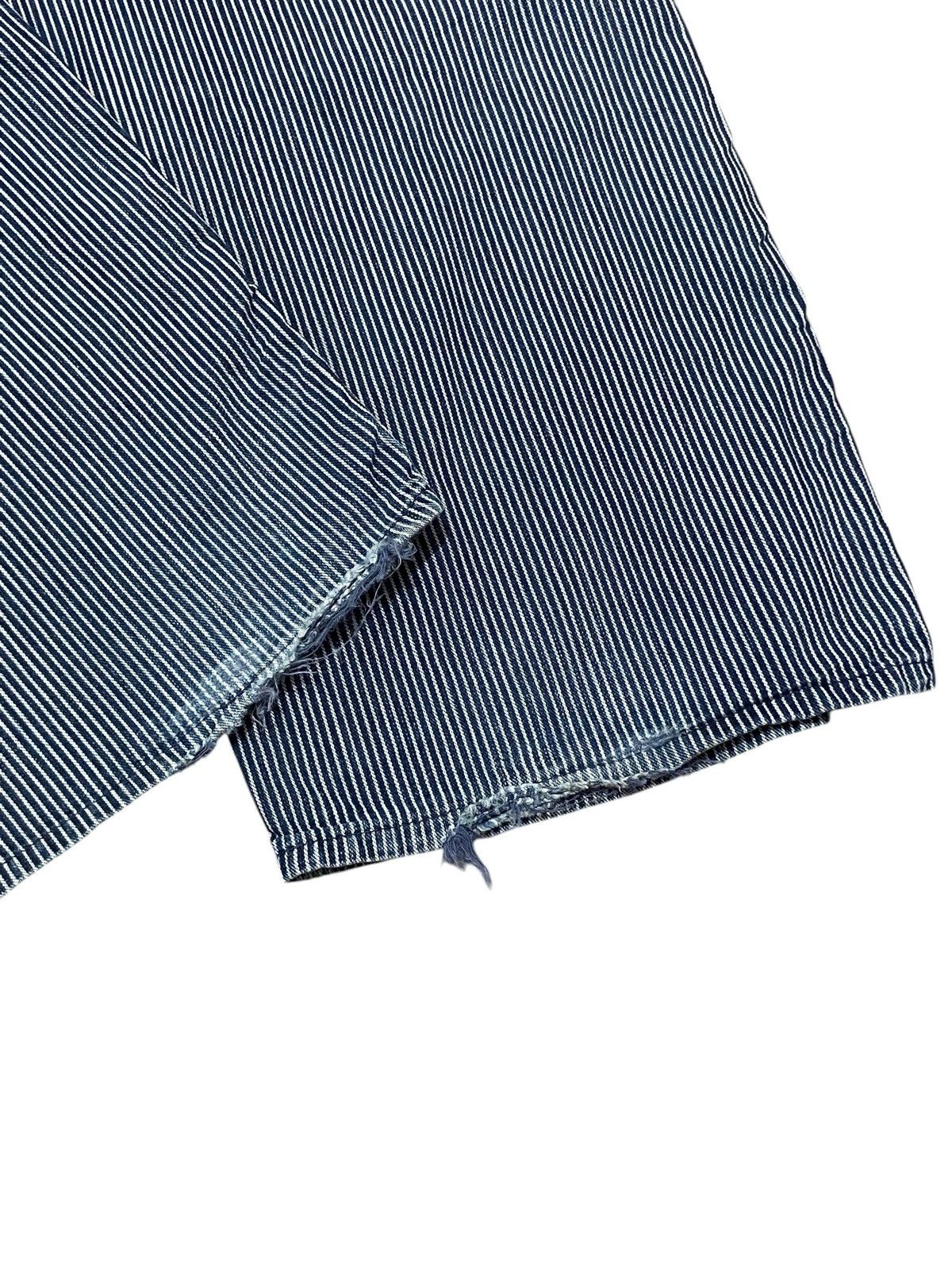 45rpm 45RPM Blue Cafe by Toshikiyo Hirata Hickory Worker Pants Size US 29 - 6 Thumbnail