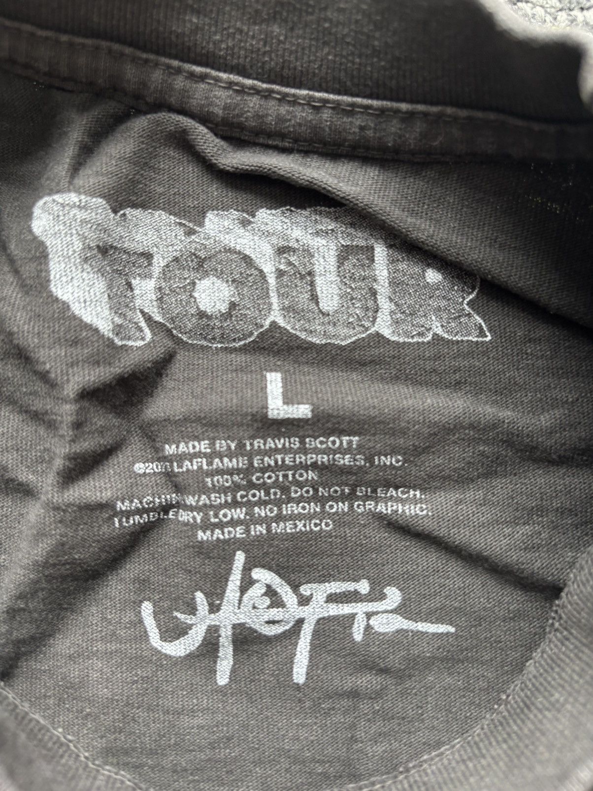 Travis Scott Utopia Travis scott tee Size US L / EU 52-54 / 3 - 3 Thumbnail