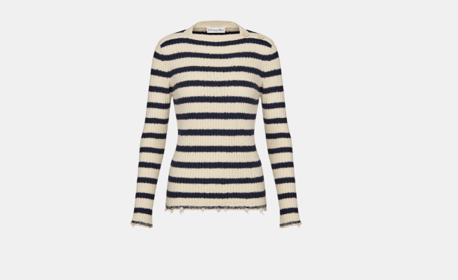 image of Dior O1Bcso1Str0524 Sweaters In Ecru, Women's (Size Medium)