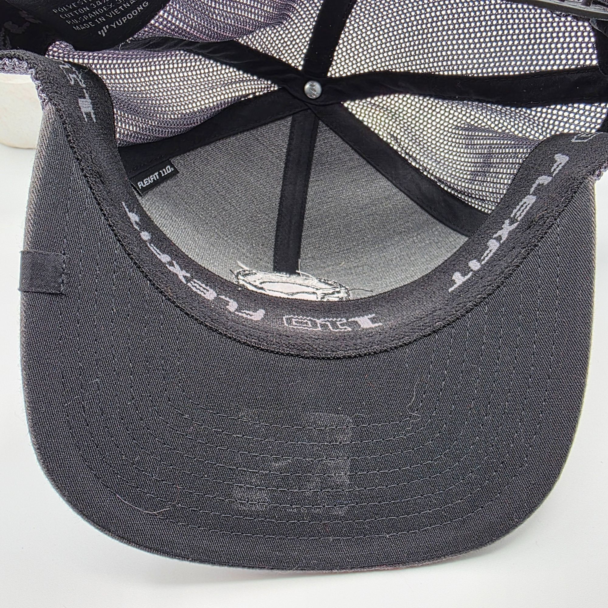 TravisMathew Travis Mathew The Member 2022 Snapback Hat Gray Mesh Adjusta Size ONE SIZE - 8 Thumbnail