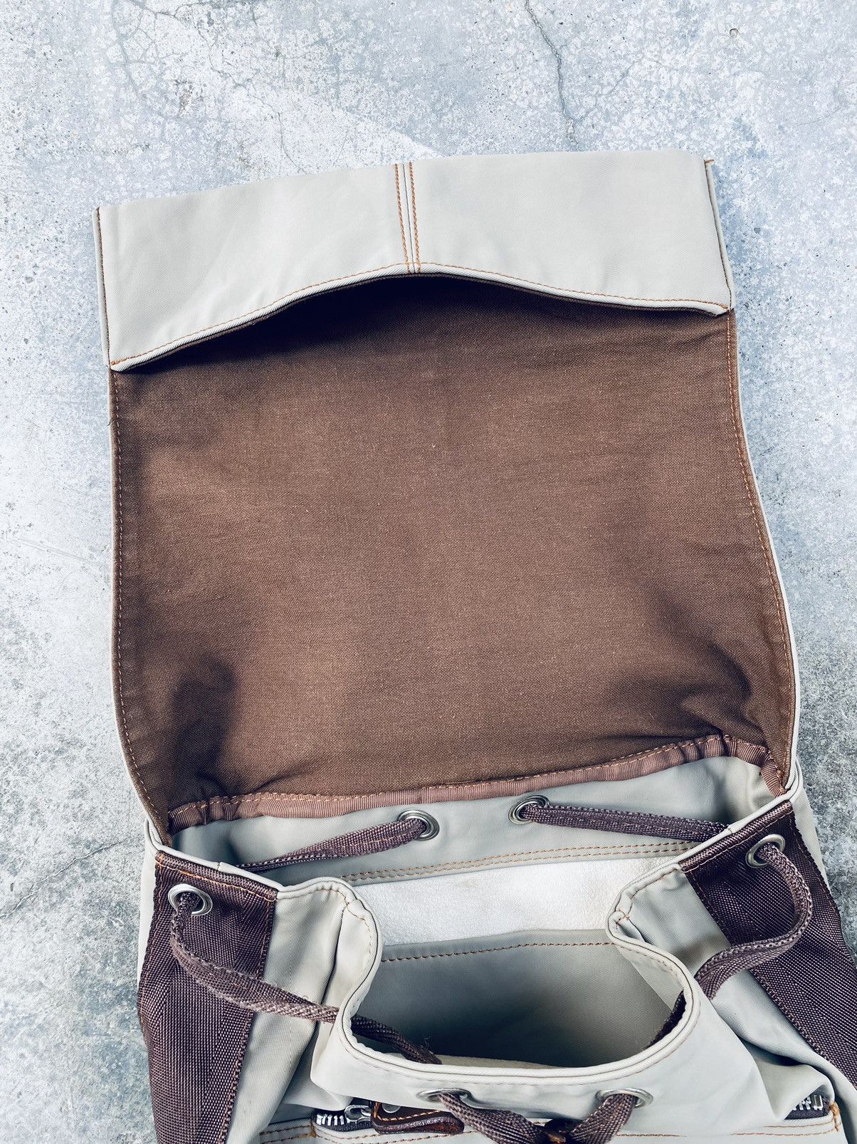 Yohji Yamamoto Vintage Yohji Yamamoto Y’saccs Backpack Size ONE SIZE - 18 Thumbnail