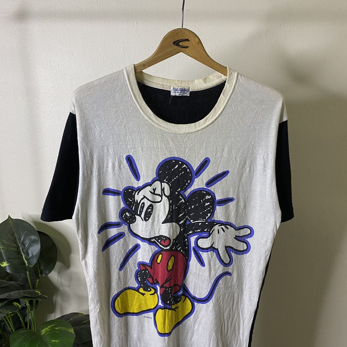 Disney Vintage 1990s Disney Mickey Mouse Tee Size US M / EU 48-50 / 2 - 2 Thumbnail