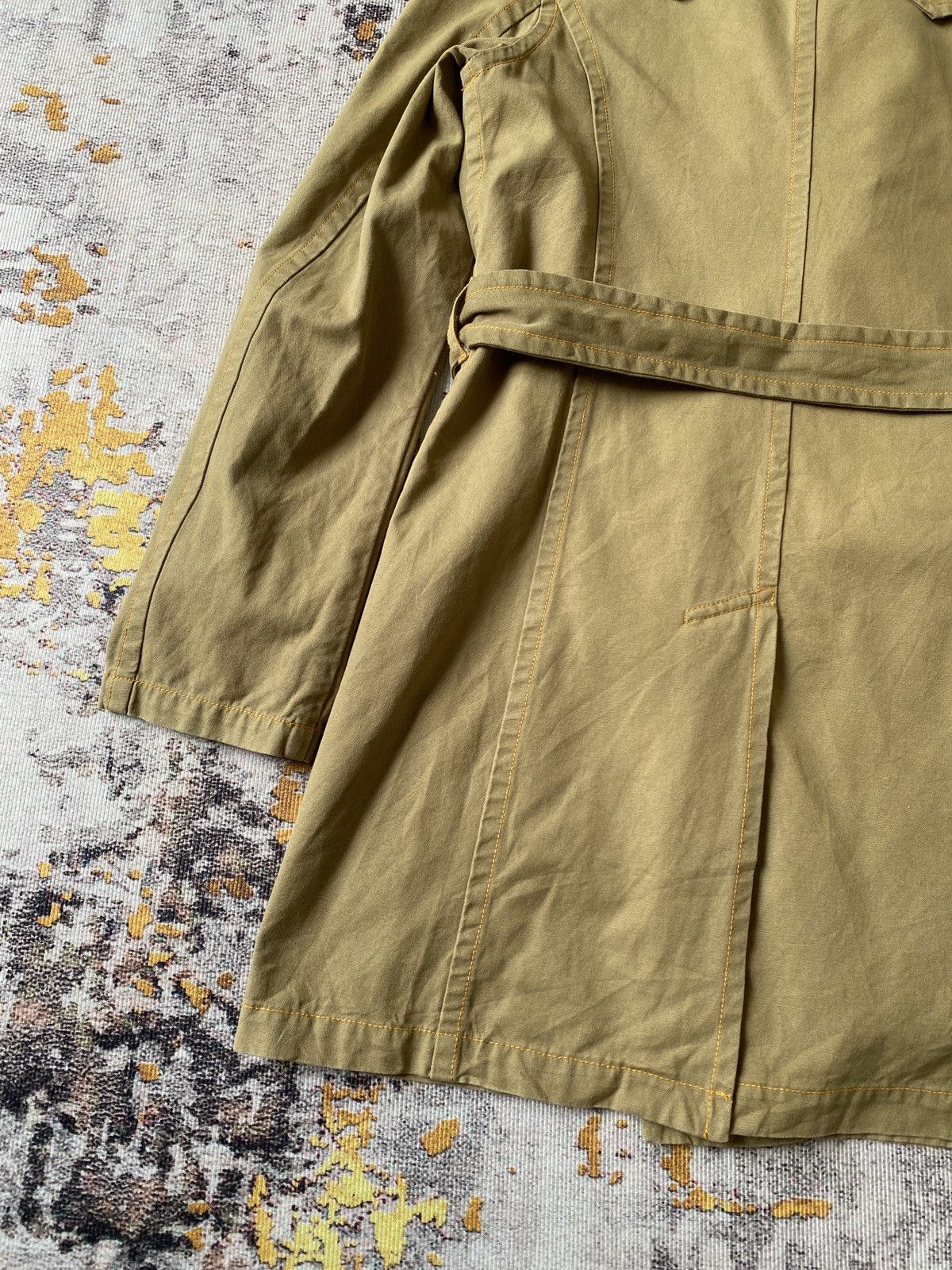 Issey Miyake Sunaokuwahara By Issey Miyake Trench Coat Jacket Size US M / EU 48-50 / 2 - 11 Thumbnail