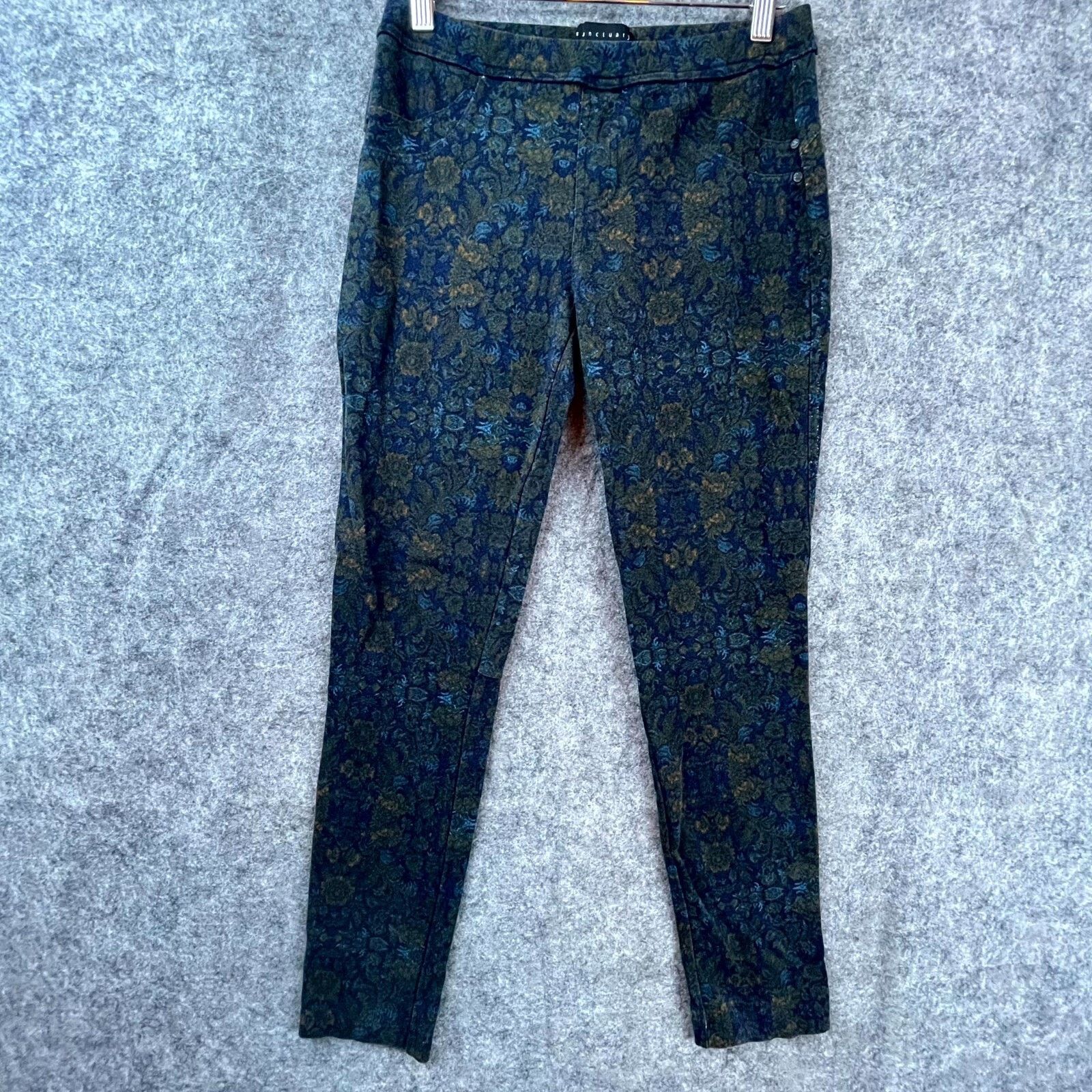 Sanctuary Sanctuary Leggings Womens Small Blue Elastic Stretch Pants Size 26" / US 2 / IT 38 - 1 Thumbnail