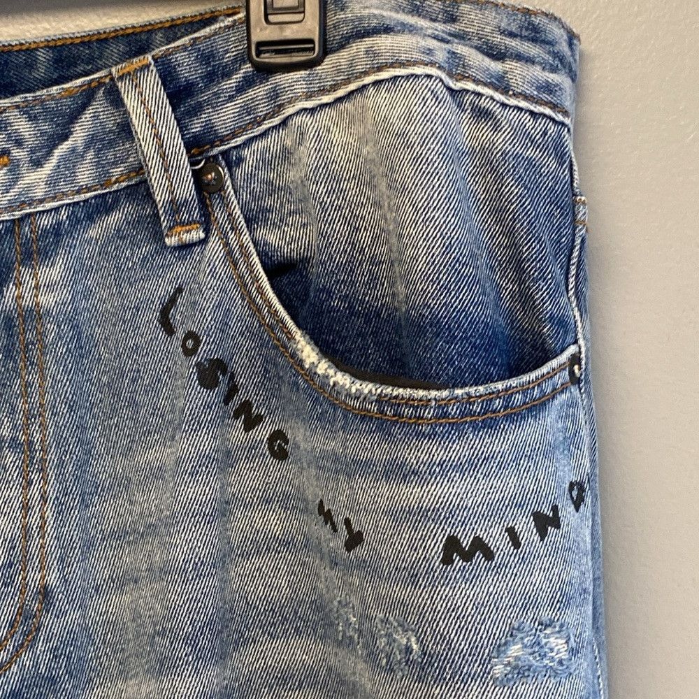 Cult Of Individuality Cult of Individuality Rocker Slim Jeans 38x33 Distressed Bl Size US 38 / EU 54 - 3 Thumbnail