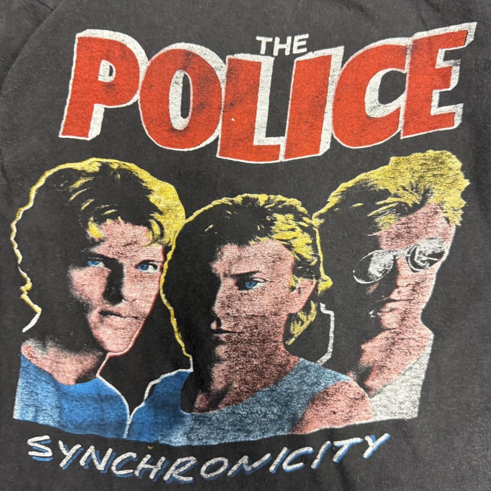 Designer The Police Synchronicity 80's Tee -- XS -- Size US XS / EU 42 / 0 - 2 Thumbnail