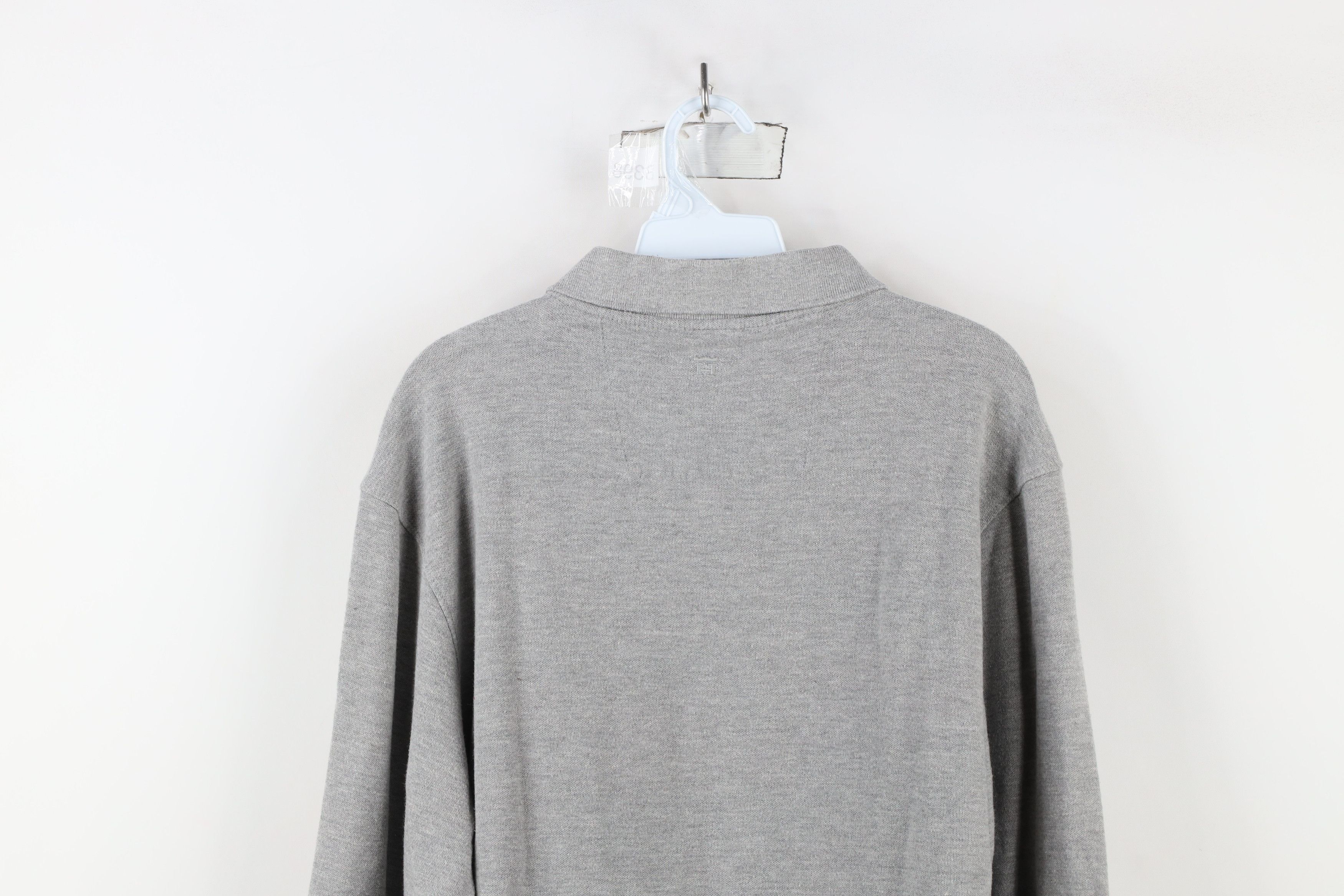Vintage Vintage Y2K Streetwear Long Sleeve Rugby Polo Shirt Gray Size US L / EU 52-54 / 3 - 12 Thumbnail
