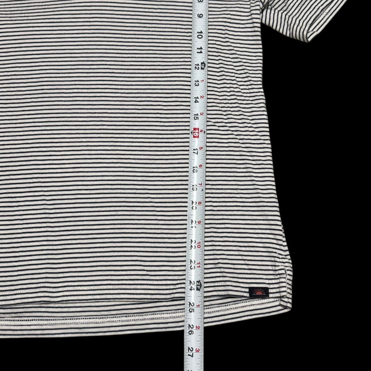 Faherty Faherty Striped White Blue Polo Shirt Men's Medium Size US M / EU 48-50 / 2 - 7 Thumbnail