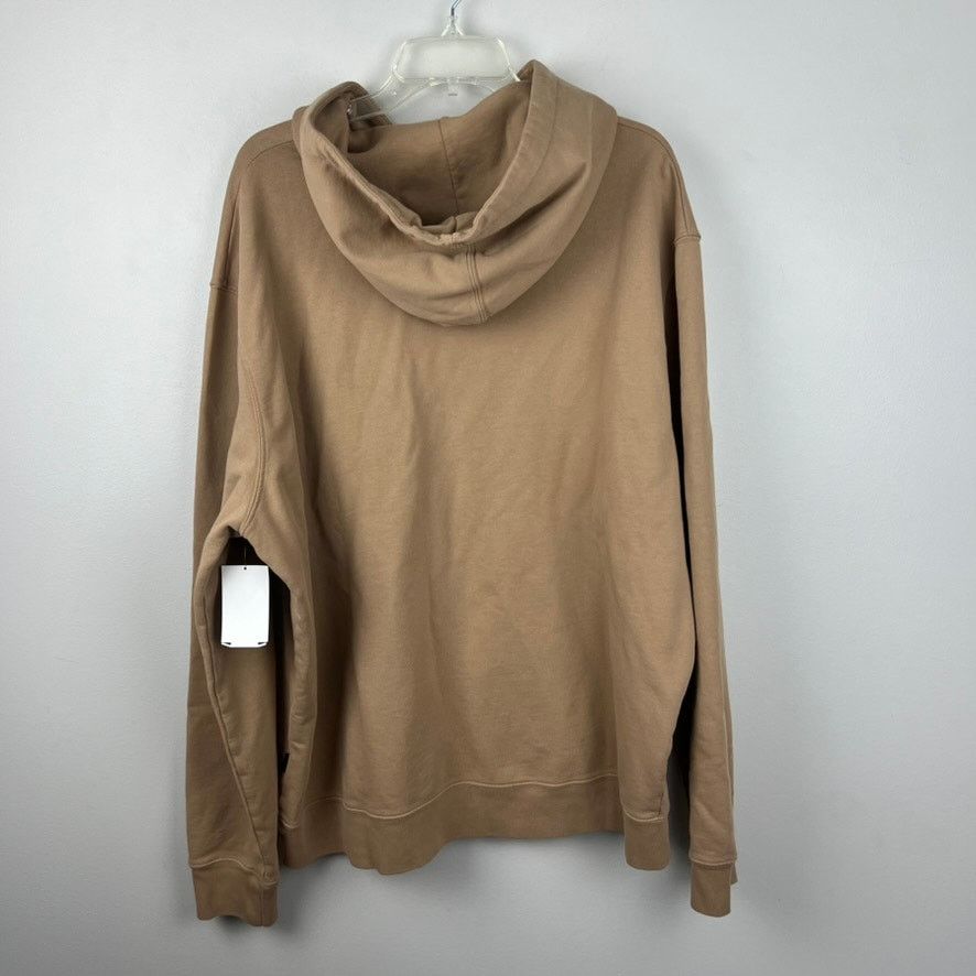 Allsaints All Saints Men's Tan Heavyweight Oversized Hoodie Size XL Size US XL / EU 56 / 4 - 6 Thumbnail
