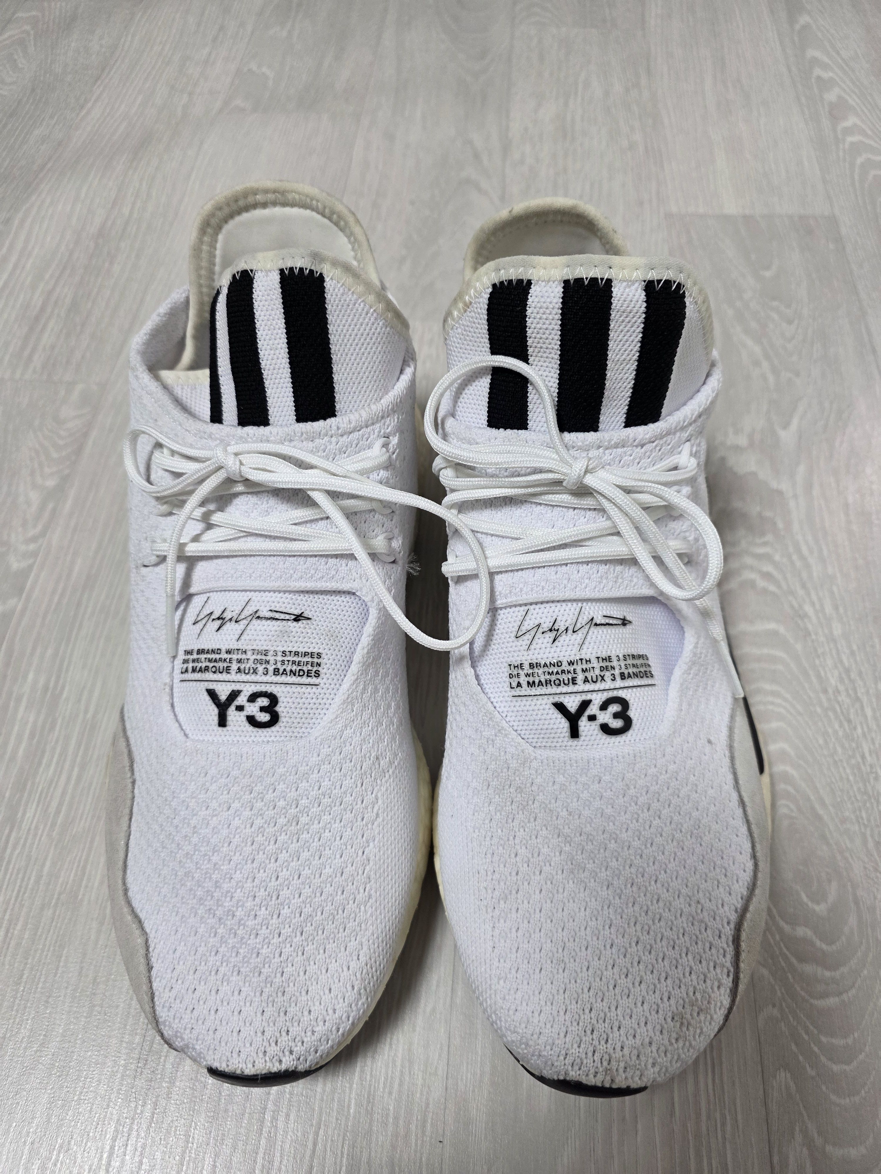 Y-3 ADIDAS Y-3 SAIKOU BOOST CORE WHITE Size US 9.5 / EU 42-43 - 2 Thumbnail