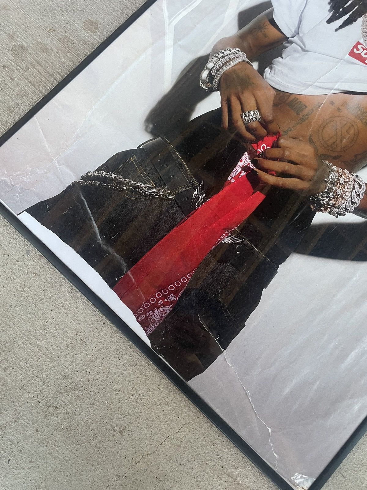 Supreme Supreme Playboi Carti Poster Size ONE SIZE - 4 Thumbnail