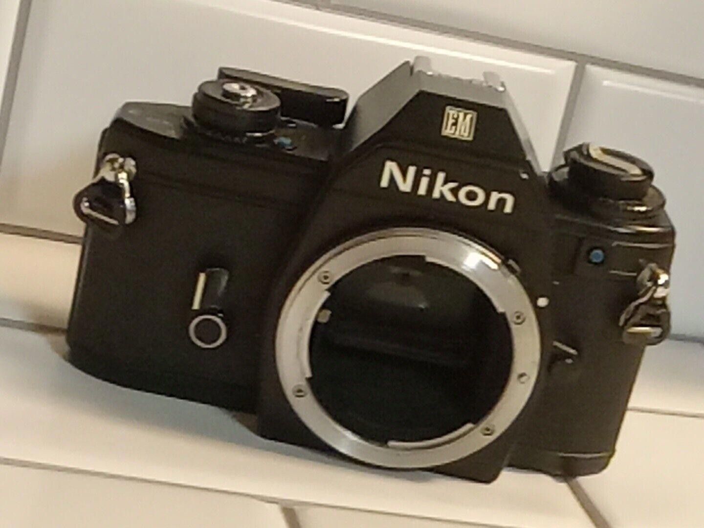 Nikon Nikon EM 35mm Film Camera - Classic Vintage Size ONE SIZE - 3 Thumbnail