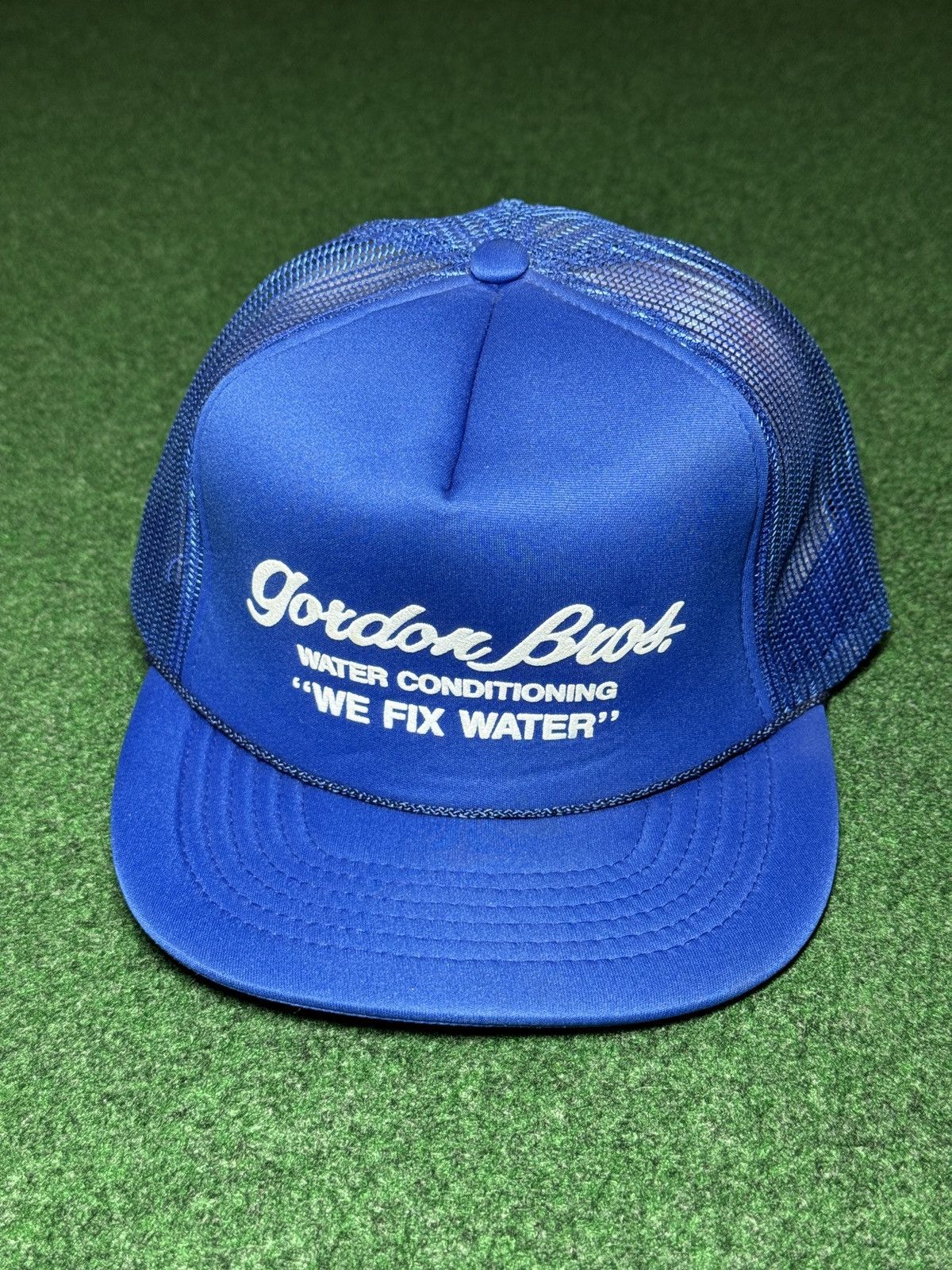 Vintage Vintage We Fix Water Gordon Bros 90s Trucker Snapback Hat Size ONE SIZE - 1 Thumbnail