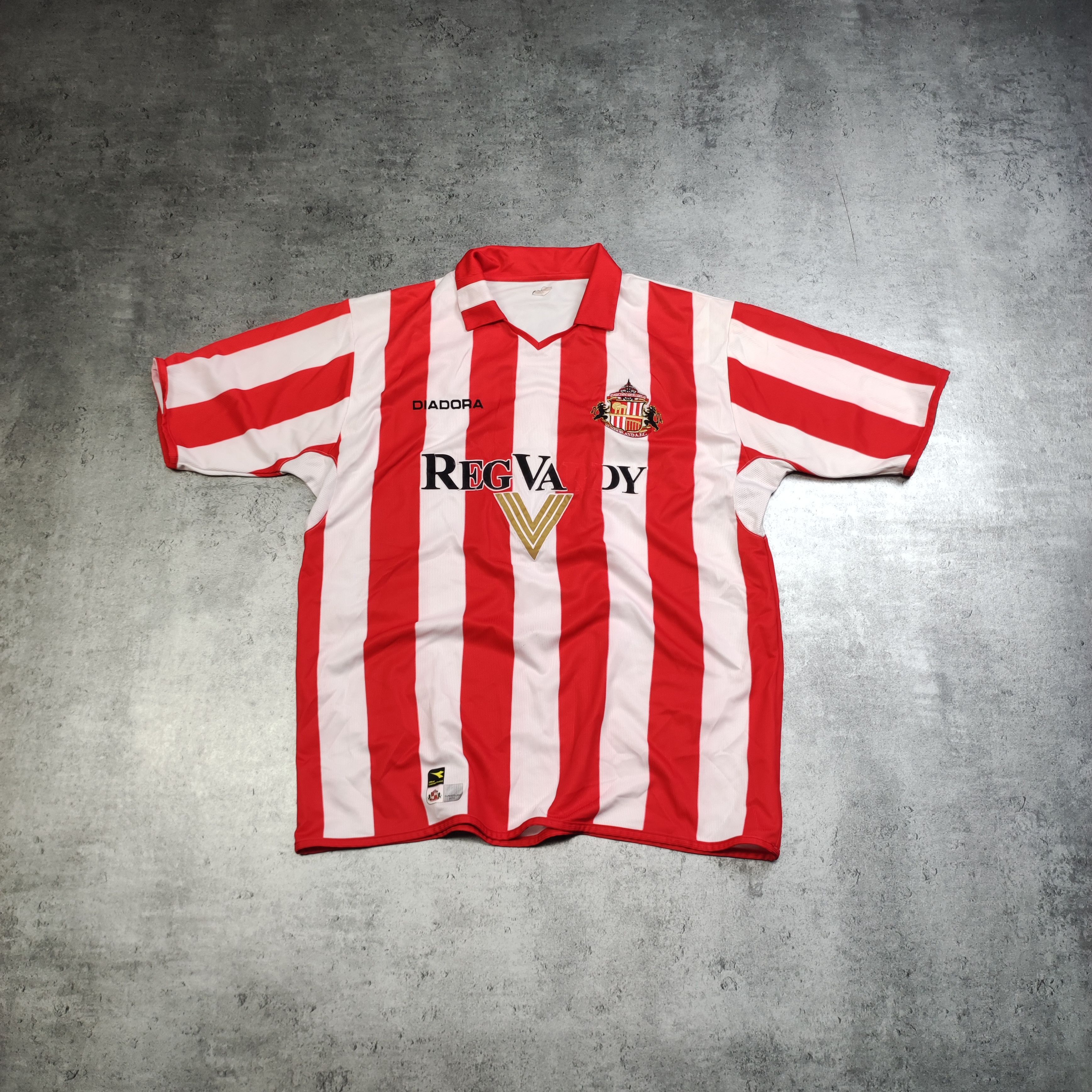 Vintage RARE Vintage 2004 Sunderland FC Football #9 Home Jersey Size US XL / EU 56 / 4 - 1 Thumbnail