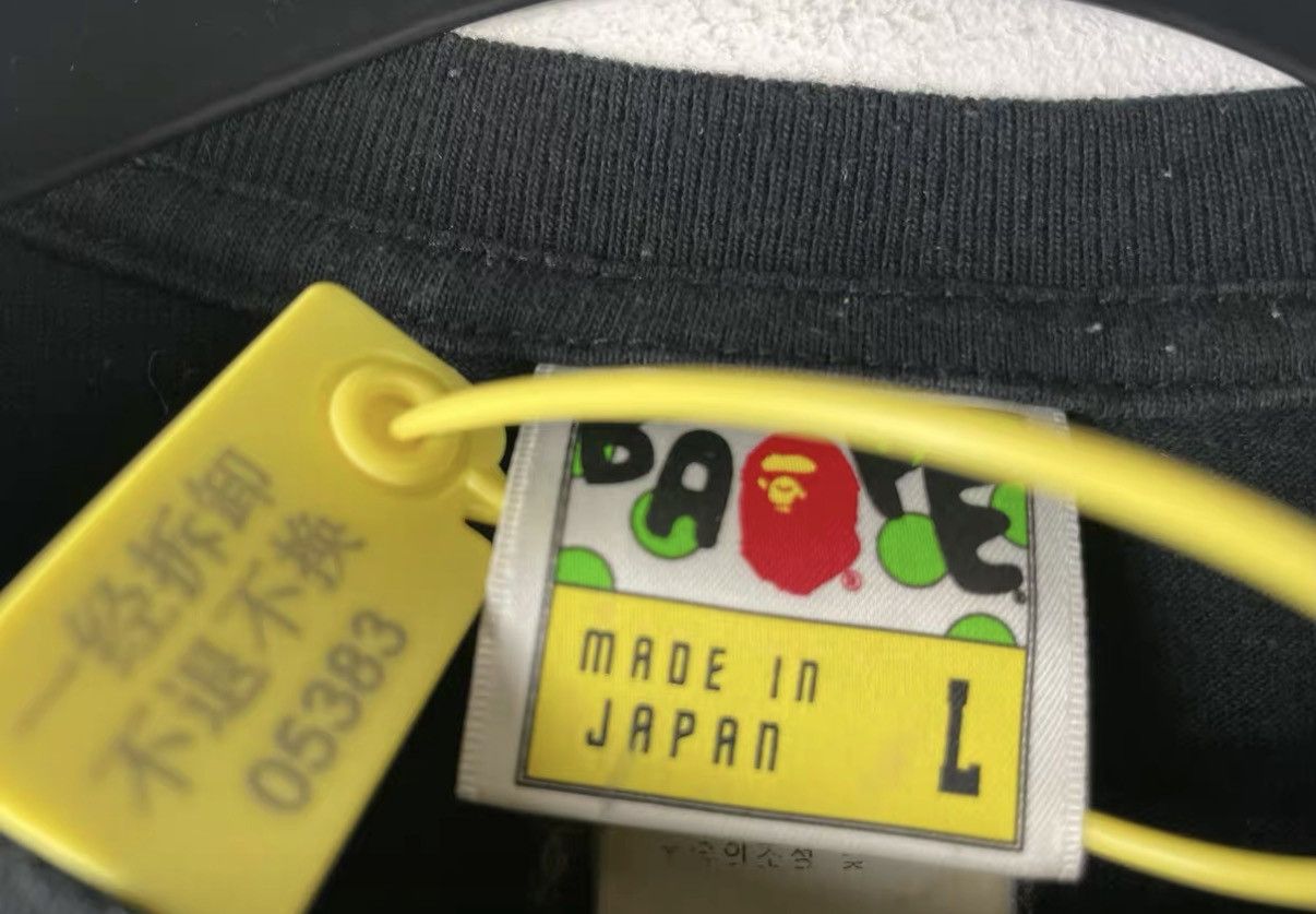 Bape Bape Head T-Shirt Gradient Ape Head Short Sleeve Tee J31 Size US L / EU 52-54 / 3 - 5 Thumbnail