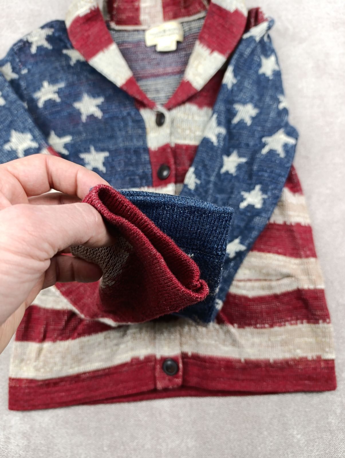 Denim & Supply Ralph Lauren DENIM SUPPLY RALPH LAUREN AMERICAN FLAG W'SWEATER CARDIGAN Size S / US 4 / IT 40 - 8 Thumbnail