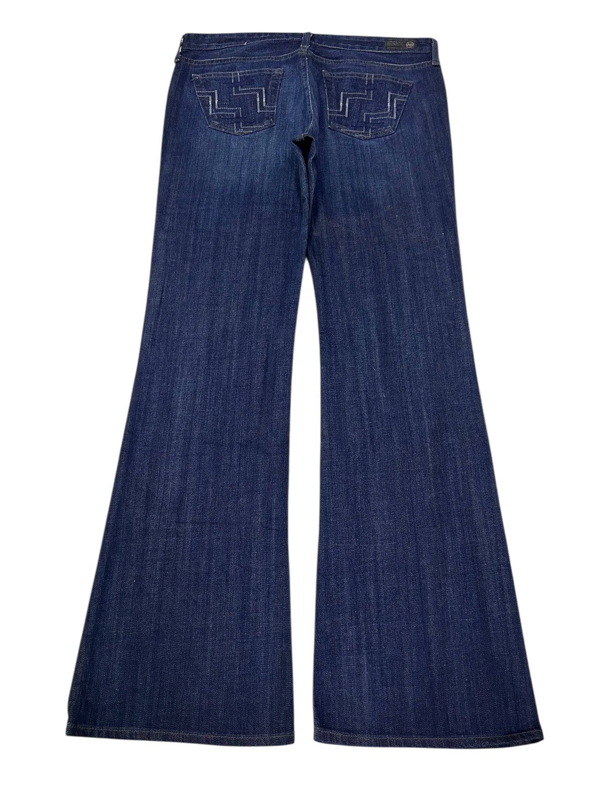 AG Adriano Goldschmied × Designer Vintage y2k AG ADRIANO GOLDSCHMIED Denim Flare Jeans Size US 35 - 1 Thumbnail