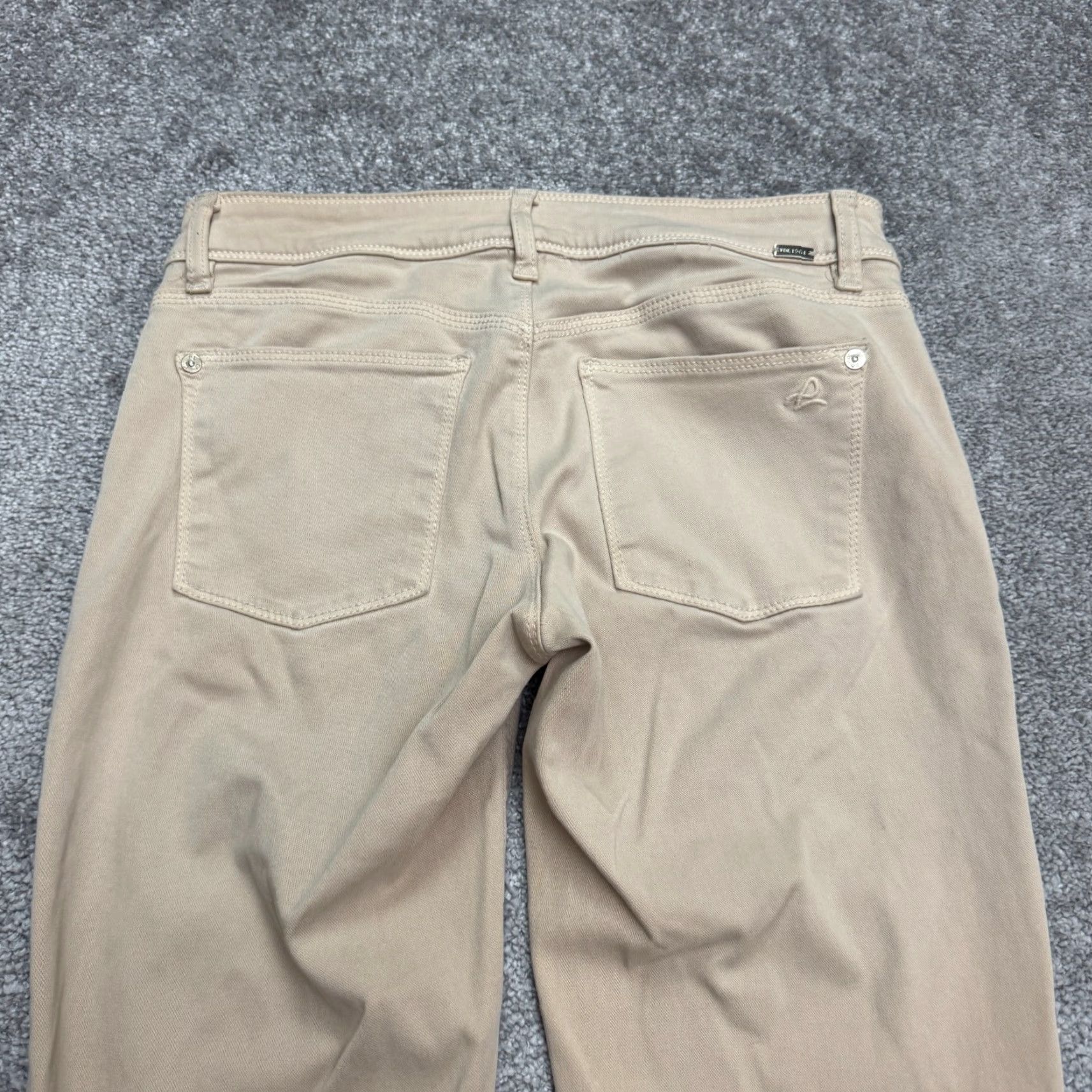 DL1961 DL1961 Angel Mid Rise Skinny Ankle Jeans Womens 27 Beige Denim 5-Pocket City Outdoor Preppy Size 27" / US 4 / IT 40 - 4 Thumbnail
