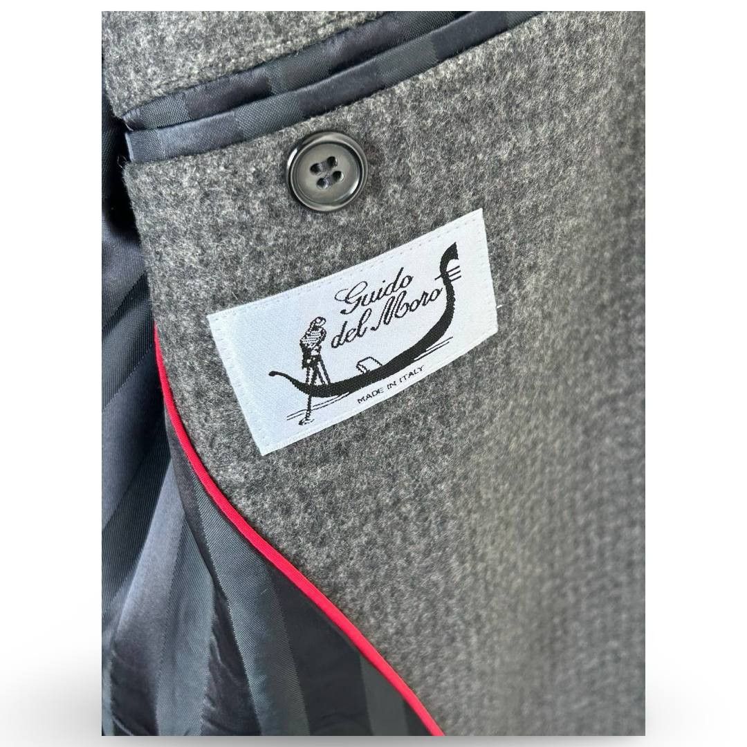 Luxe Guido Del Moro wool coat #1052 Size US M / EU 48-50 / 2 - 2 Thumbnail