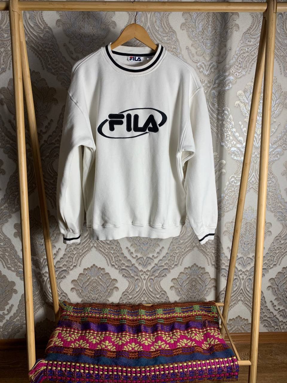 Fila × Vintage VERY RARE FILA SWEATSHIRT BIG LOGO Y2K 90s RETRO JAPAN STYLE Size US L / EU 52-54 / 3 - 1 Thumbnail