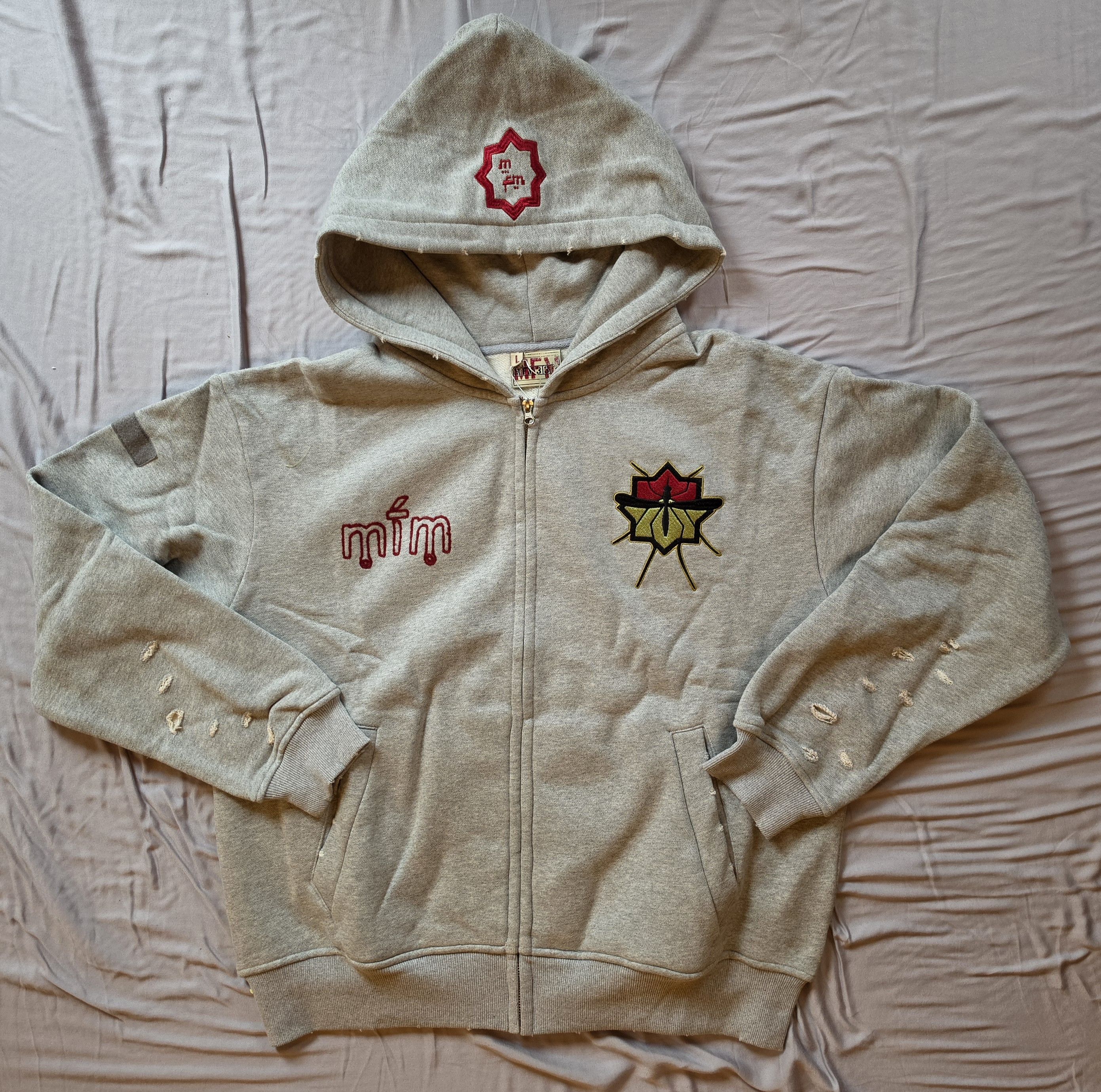 murd333r.fm Murd333r.fm Grey Special Ops Hoodie Size US L / EU 52-54 / 3 - 1 Thumbnail