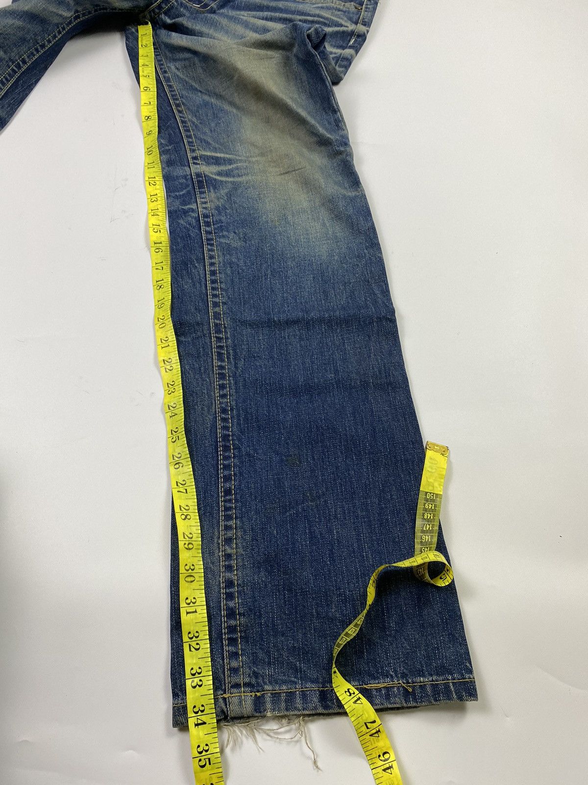 Isamu Katayama Backlash Lolita mudwash jeans pant japanese brand Size US 34 / EU 50 - 9 Thumbnail