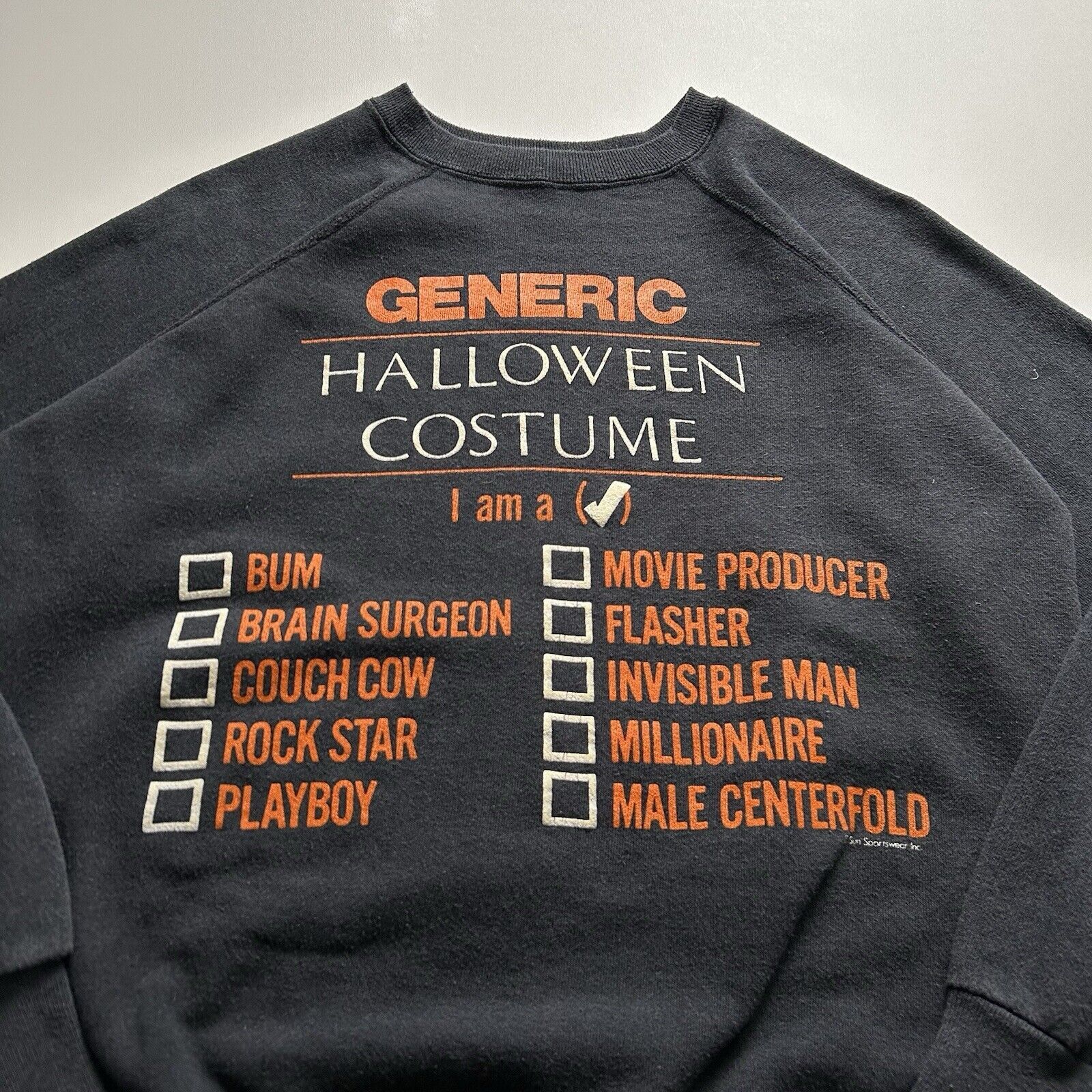 Vintage Vintage 90s Generic Halloween Costume Funny Crewneck Large Size US M / EU 48-50 / 2 - 2 Thumbnail