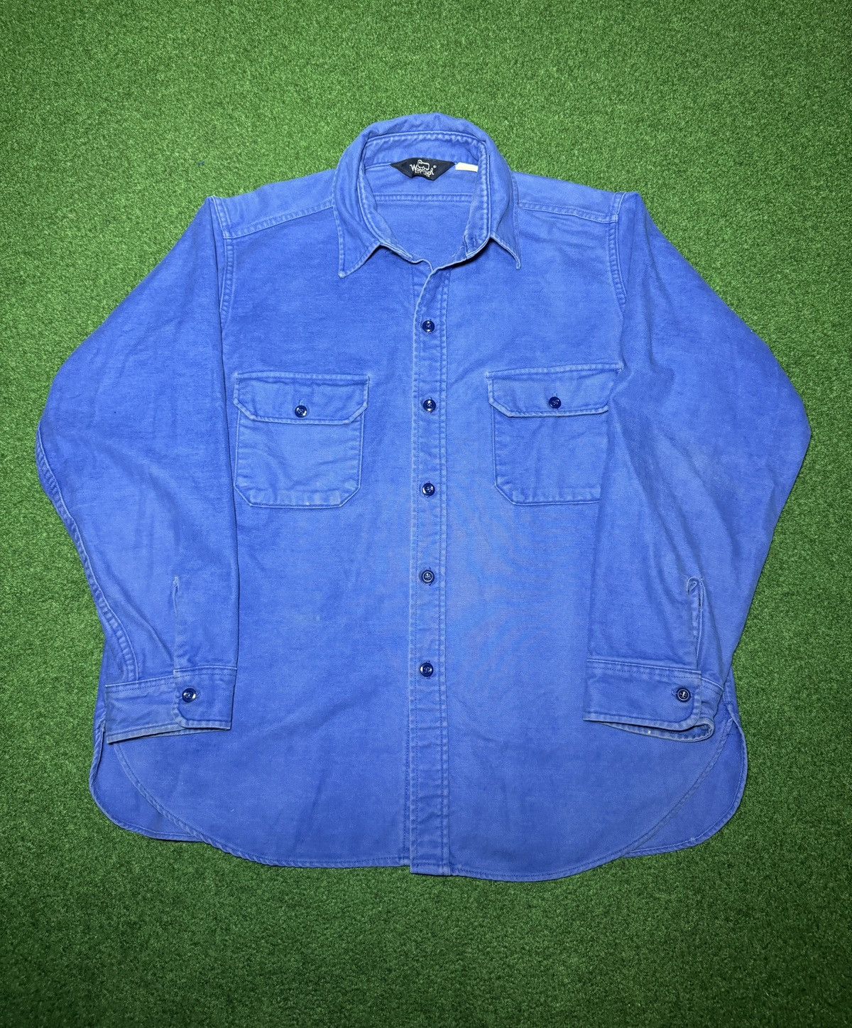 Woolrich Woolen Mills Vintage 80s 90s Woolrich Camois 90s Retro Flannel Shirt Size US XL / EU 56 / 4 - 1 Thumbnail