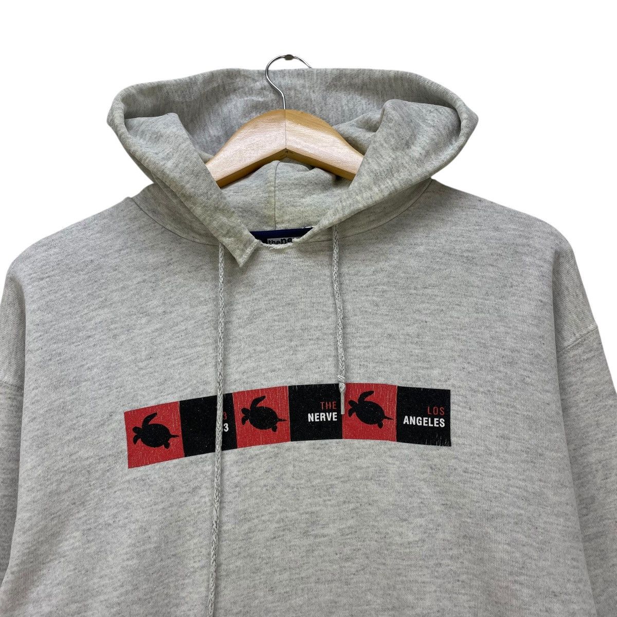Vintage 💥The Nerve Los Angeles Hoodie Pullover Size US M / EU 48-50 / 2 - 3 Thumbnail