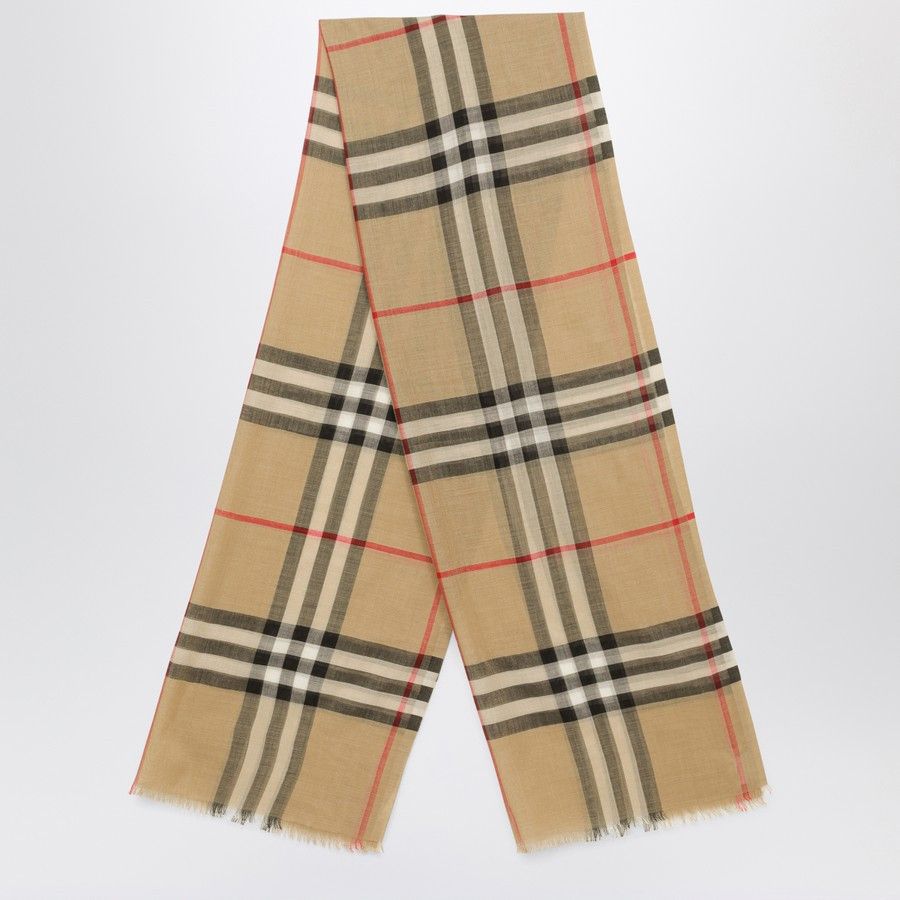 Burberry o1d2blof0824 Size : OS / Wool Scarf in Multicolor Size ONE SIZE - 1 Thumbnail