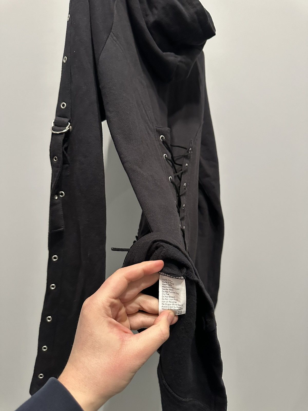 Hysteric Glamour Poizen Industries Gothic Bondage Mask Jacket Avant Garde Size M / US 6-8 / IT 42-44 - 20 Thumbnail