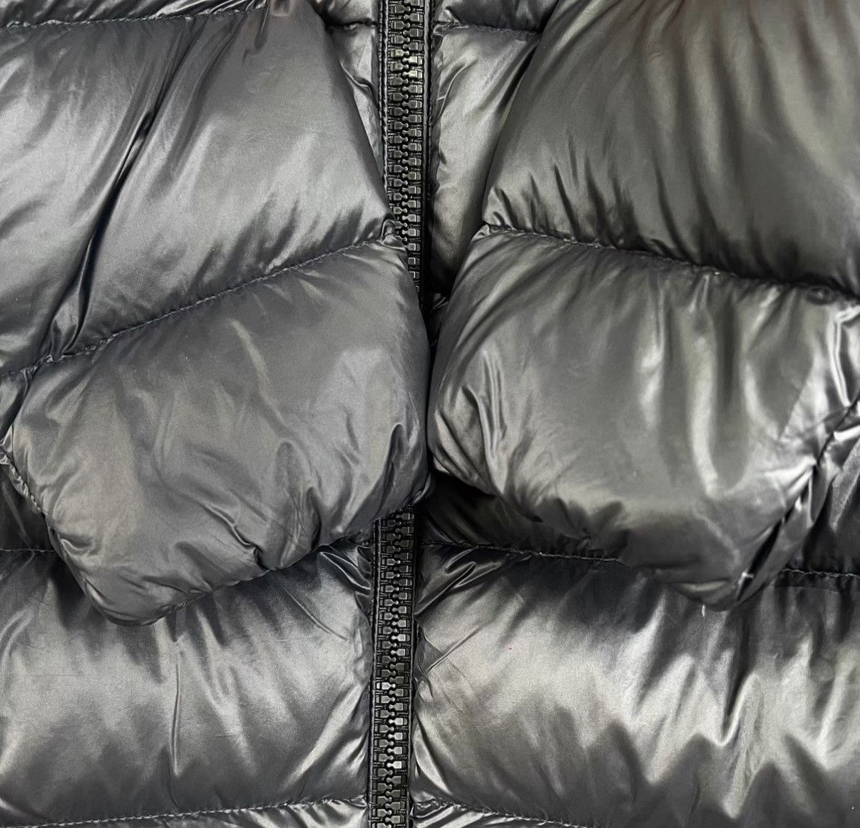 Moncler Moncler Black Classic Hooded Mid-Length Down Jacket K12 Size S / US 4 / IT 40 - 6 Thumbnail