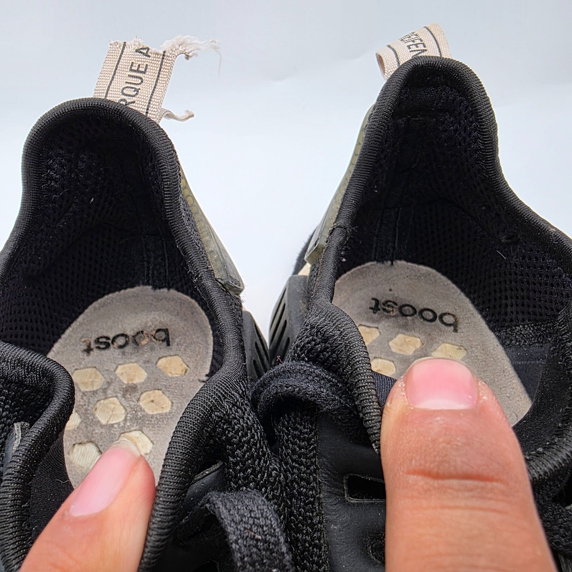 Adidas Adidas NMD R1 Boost Womens Size 9 Black Shoes Athletic Outdo Size US 9 / IT 39 - 9 Thumbnail