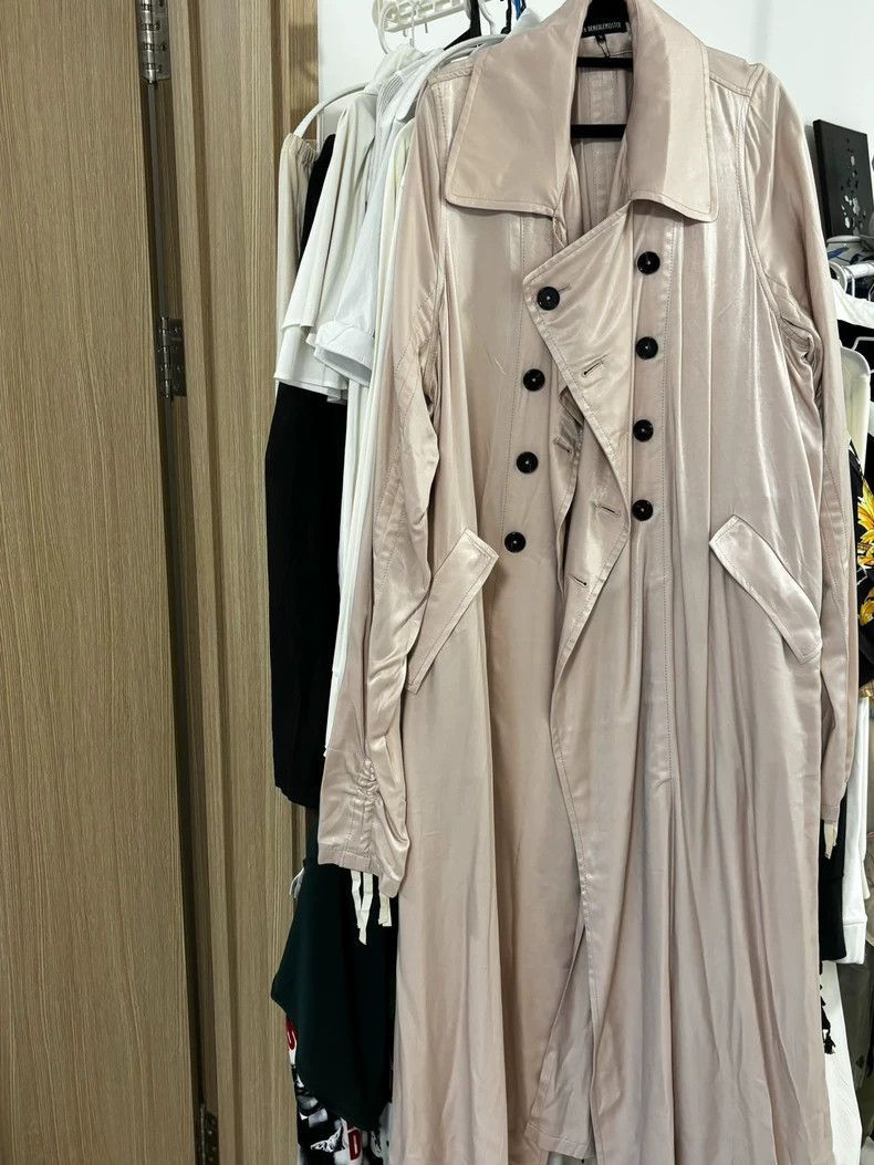 Ann Demeulemeester Ann Demeulemeester silk coat-2506 Size US M / EU 48-50 / 2 - 2 Thumbnail