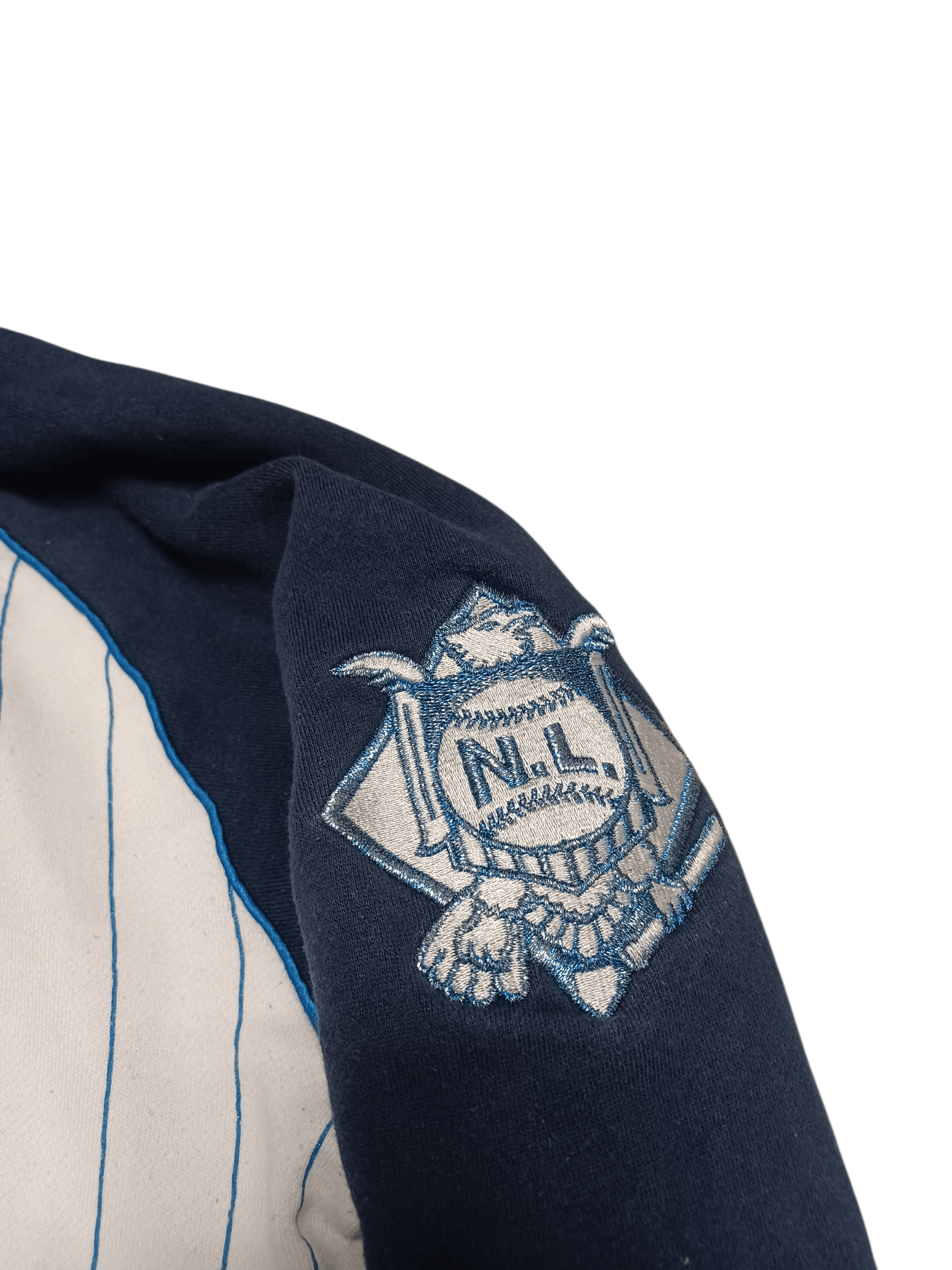 Majestic LA DODGERS MAJESTIC VINTAGE BIGLOGO EMBROIDERED ZIP HOODIE Size US L / EU 52-54 / 3 - 4 Thumbnail