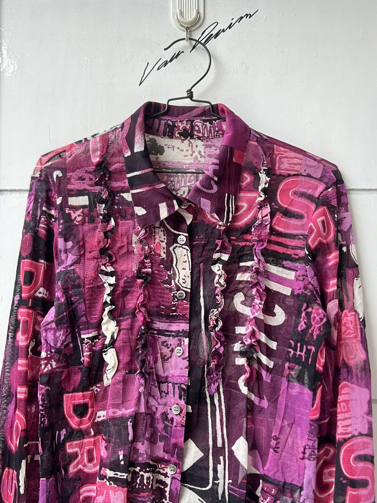 Other LUITHEMIS Mesh Pink Shirt Size US XS / EU 42 / 0 - 3 Thumbnail