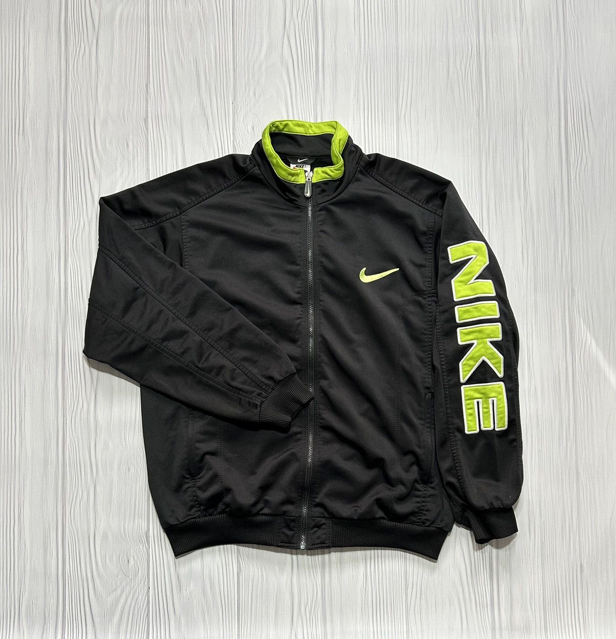 Nike Y2K Nike Vintage 90s Track Jacket Size US L / EU 52-54 / 3 - 1 Thumbnail
