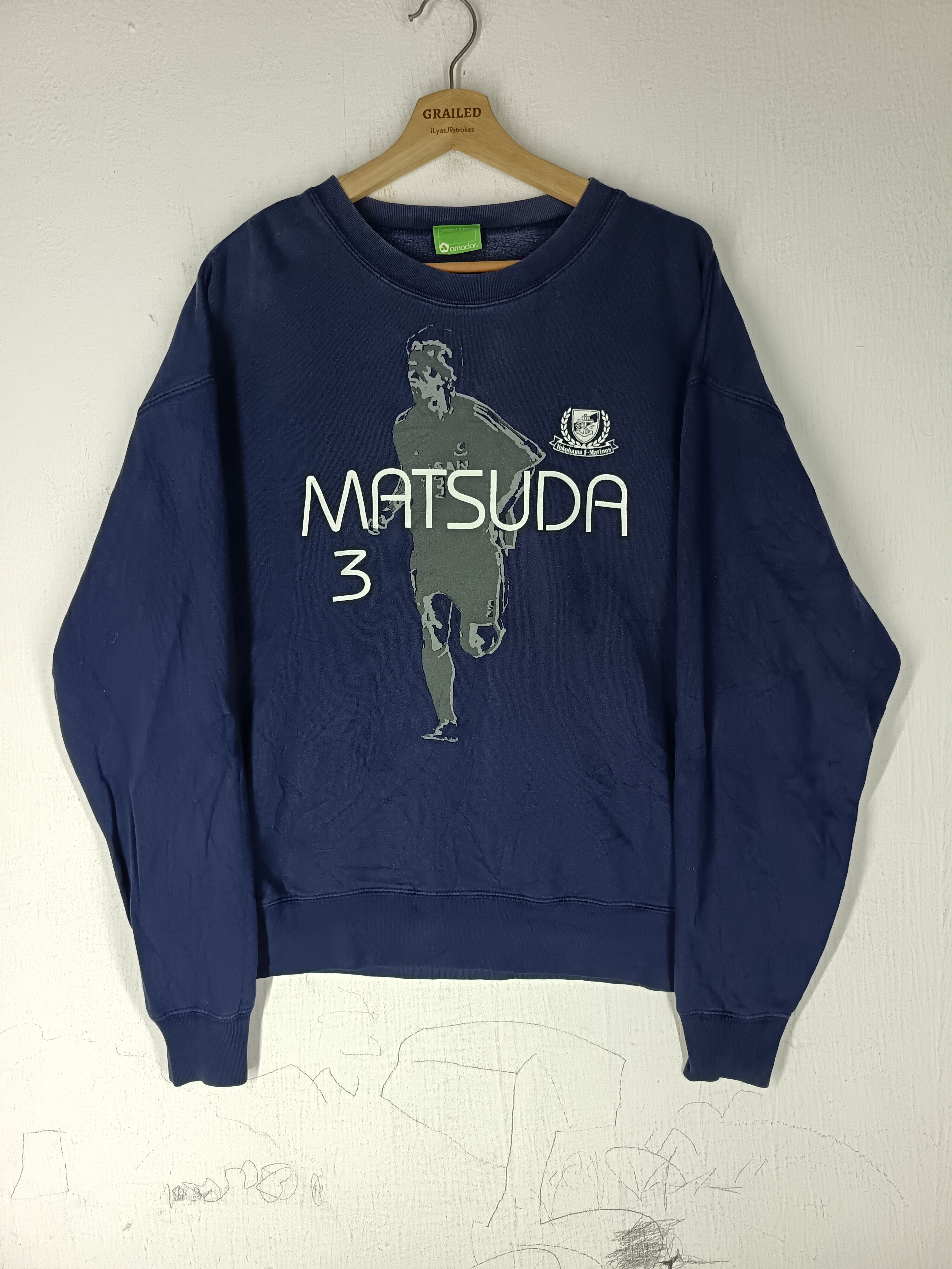Vintage Marinos Naoki Matsuda Sweatshirt